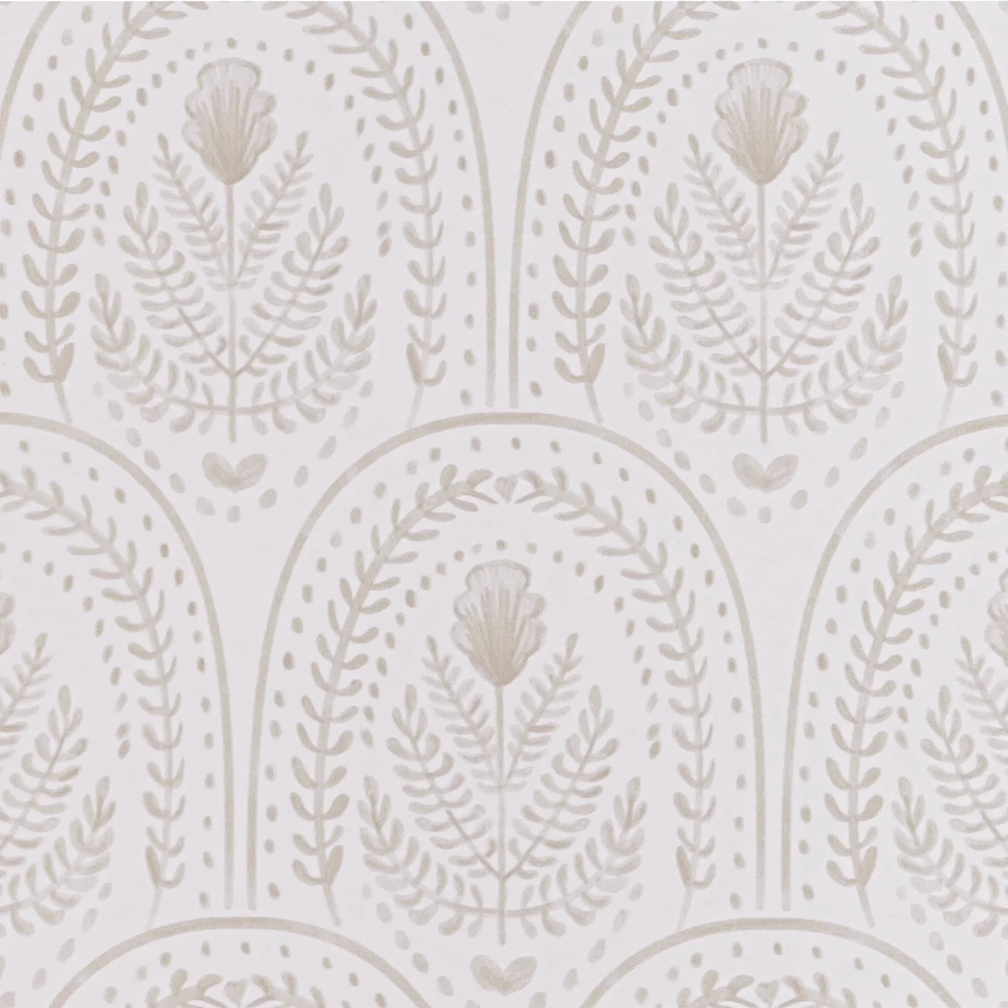 Reliable Wallpaper Wall Decals Wall Covering with Removable, Coverage: 14.2 square feet - Beige Pvc Model F2D144