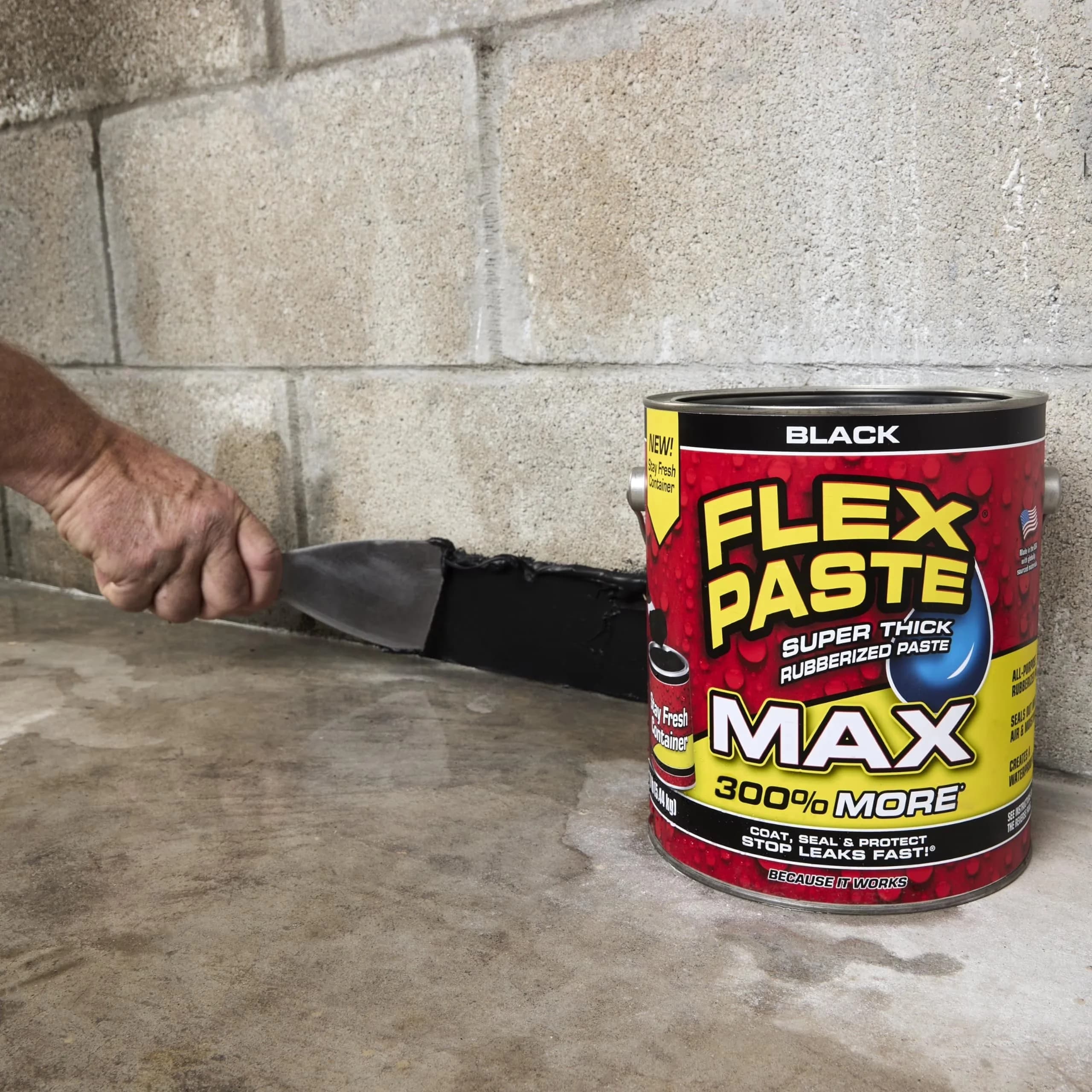 Efficient Adhesives Glues In Paint Supplies Tool with Drywall, Spackle Sealant, MAX - Advanced Hydrophobic Formula Black Model 769037