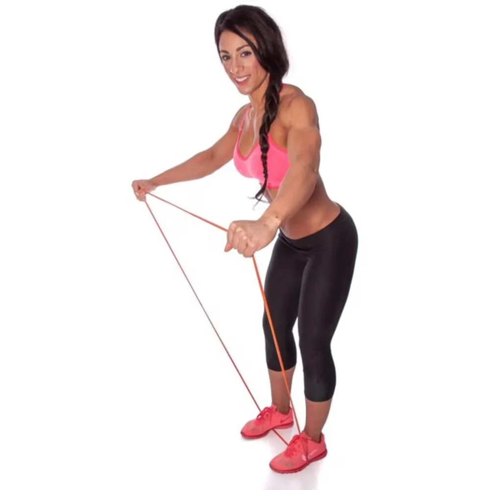 Modern Home Gym Accessory - Red Rubber 2Pack for Everyday Use Model DDF1EC