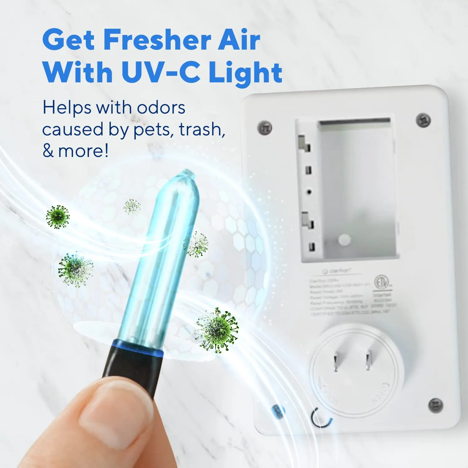 Classic Air Purifier with ODRx - Residential Grade Model 1AA2C8