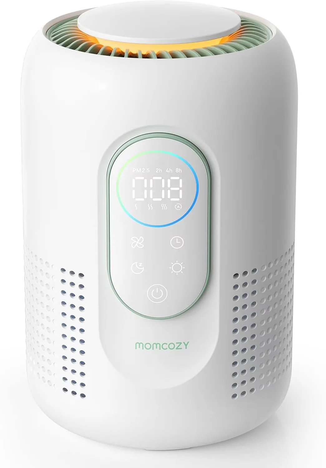 Air Purifier Durable with 4-Filter System, Dimmable Night Light, 21 dB Sleep Mode - White Model B661B4