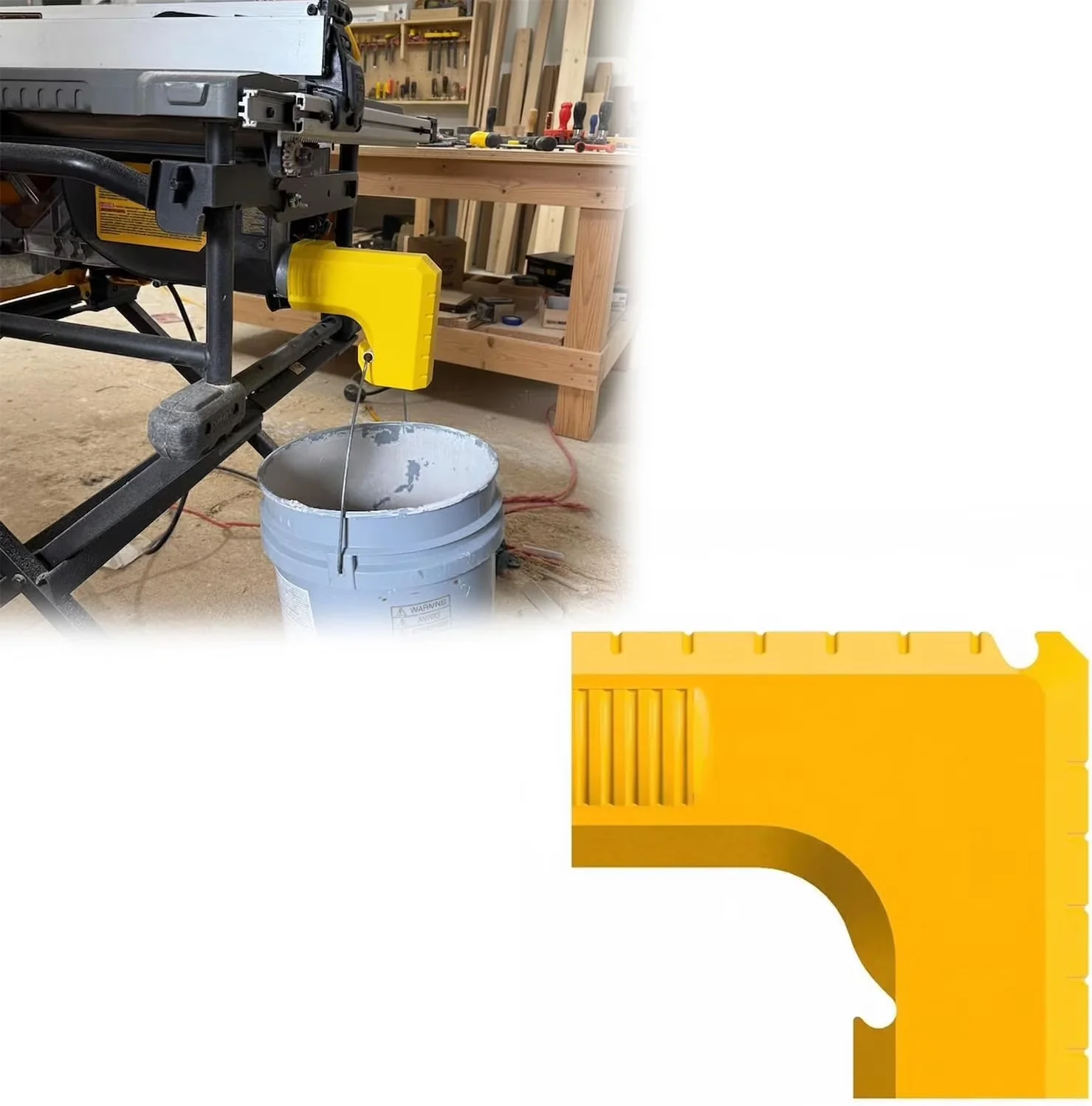 Modern Power Saw with Easy Installation, Dust Extraction Adapter - DW745 Model 65EB3D