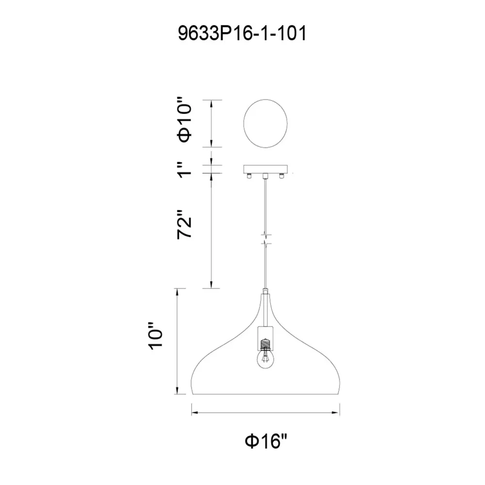 Versatile Ceiling Lights Fixture with Modern, Dimmable, Dimensions: H 10" x W 16" x L 16" - Metal Model F0AF0D