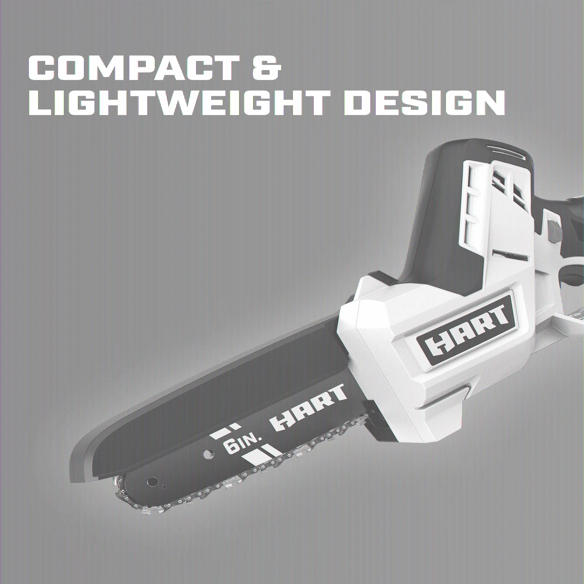 Chainsaw Essential with Battery, Chain Brake, (1) 2.0Ah Lithium-Ion Battery - White Model A5784A