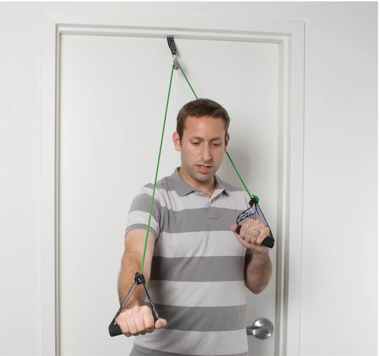 Versatile Home Gym Accessory with medium, green - Green Rubber CanDo - Easy to Use Model B26EC9