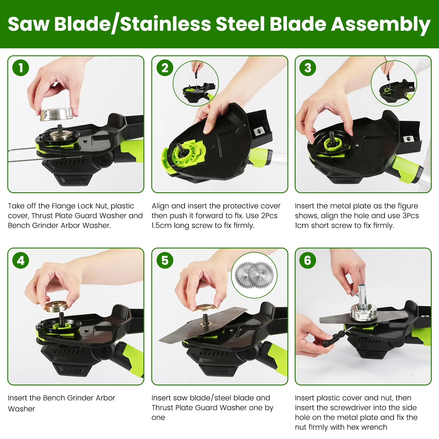 Premium String Trimmer with Battery, 21V, 21V Electric Weed Edger Cordless - Green Model 41AFF0