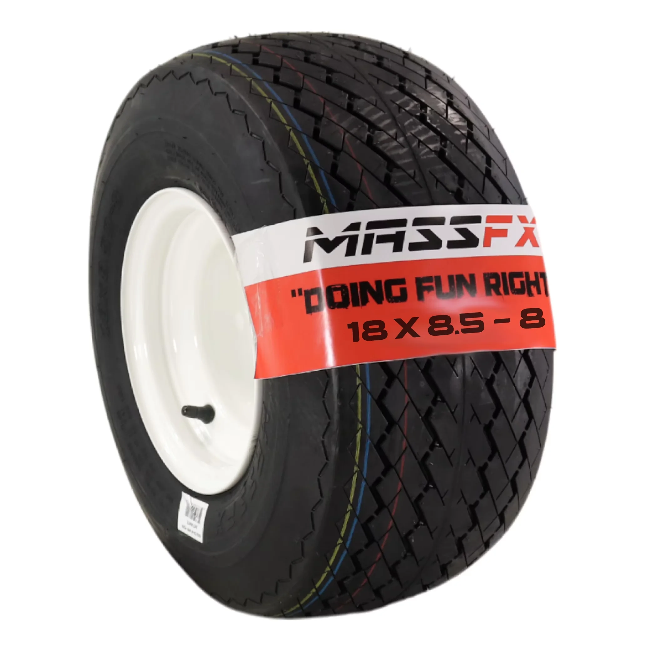 Efficient Golf Cart Tire with Durable Construction, 18x8.50-8 front or rear Turf for Outdoor - Model CBE925