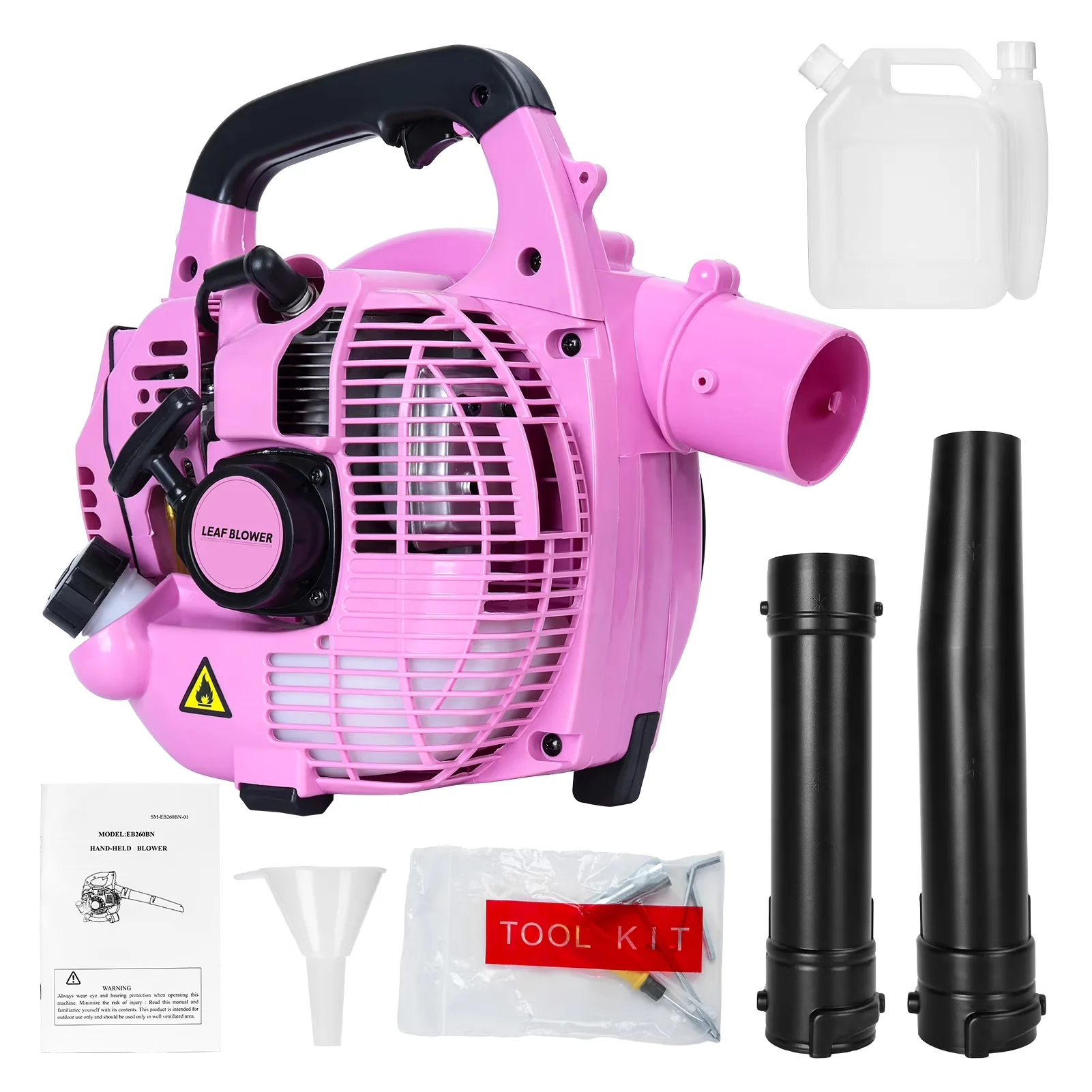 Quality Leaf Blower with Gas Powered, 2-Stroke Handheld, 26cc Handheld Gas - Model 180AE6