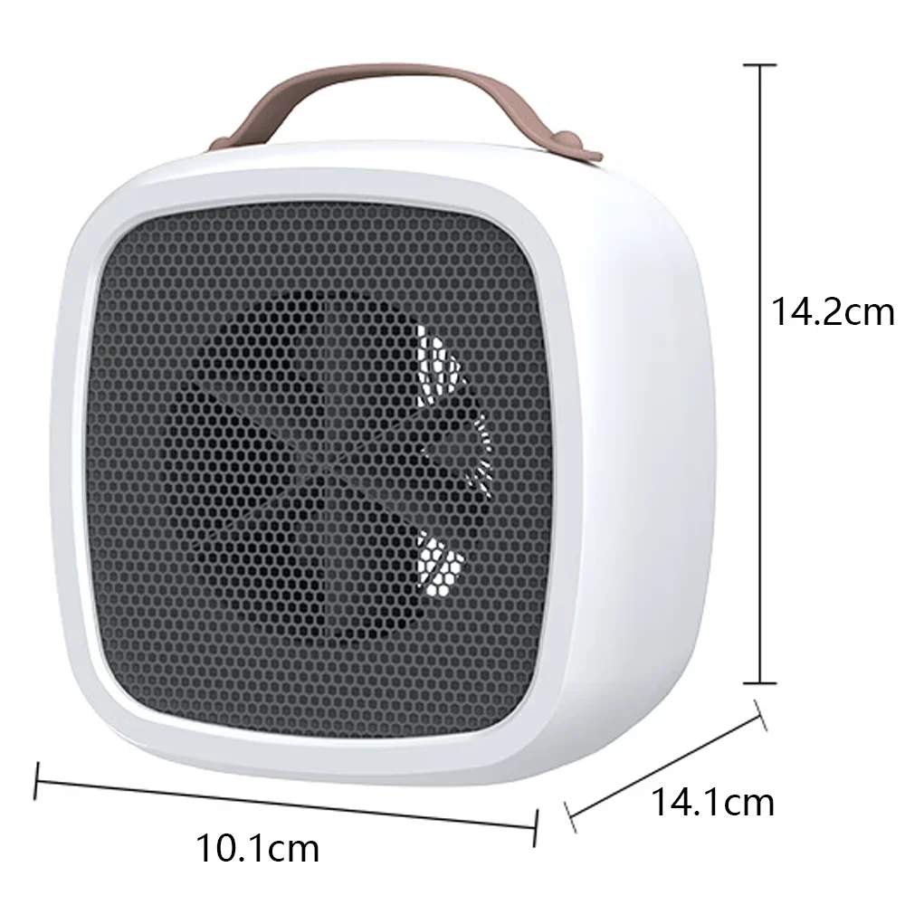Durable Portable And Electric Space Heater with Automatic Shutoff, Energy efficient - White Model A7CE3E