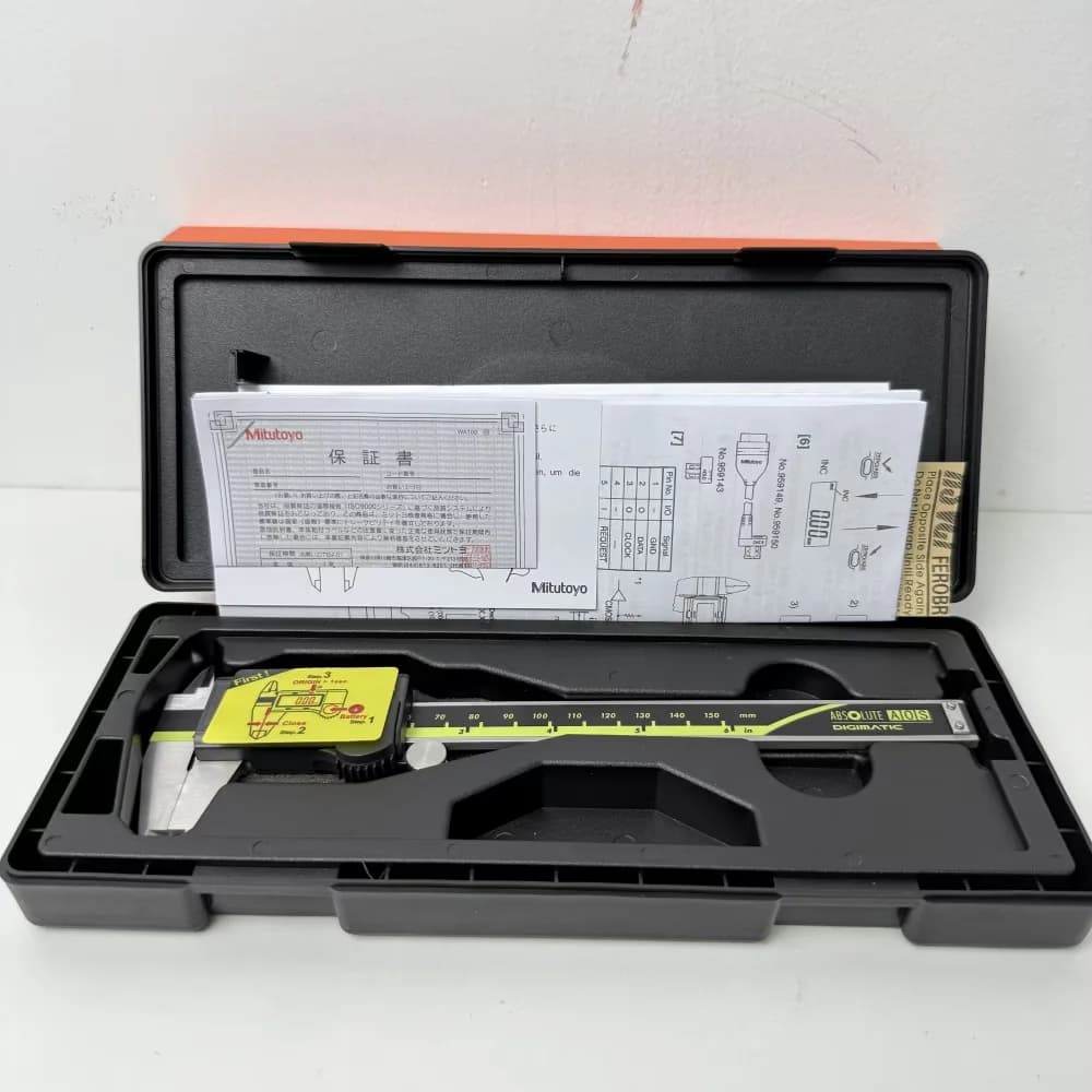 Measuring Layout Premium with Battery, Accurate Measurement - Stainless Steel 0-6" Model 746944