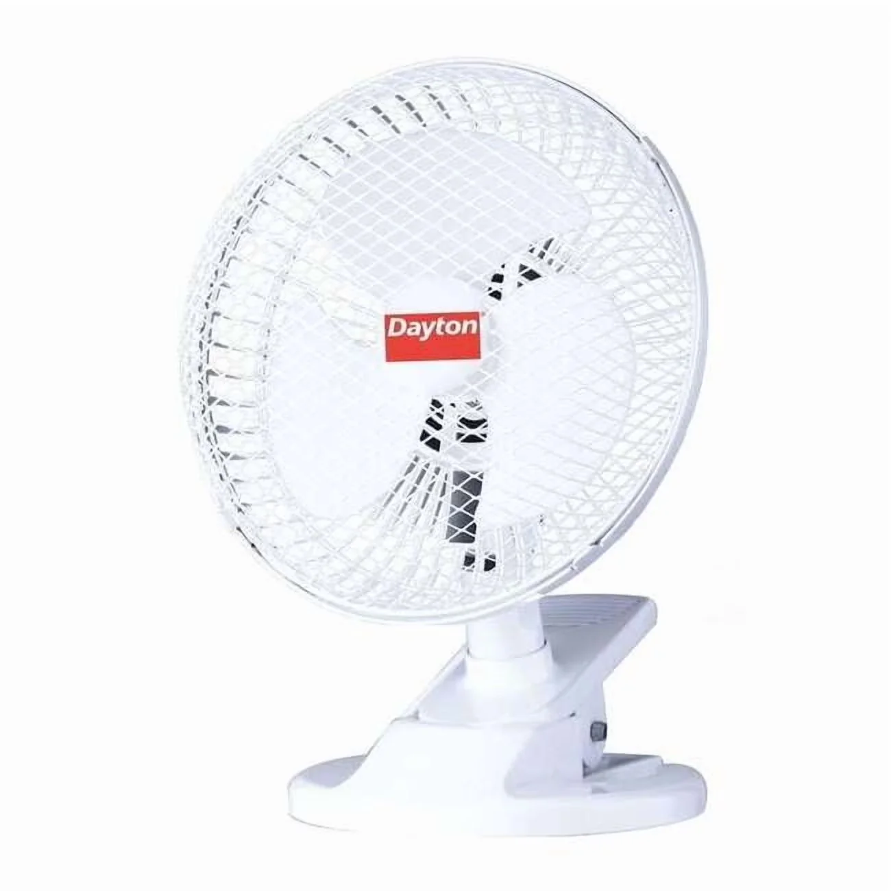 Efficient Fans In Cooling with Blade Diameter 6", Includes Dual Mounting Capability, Fused - White Plastic, Steel Model 7DE953