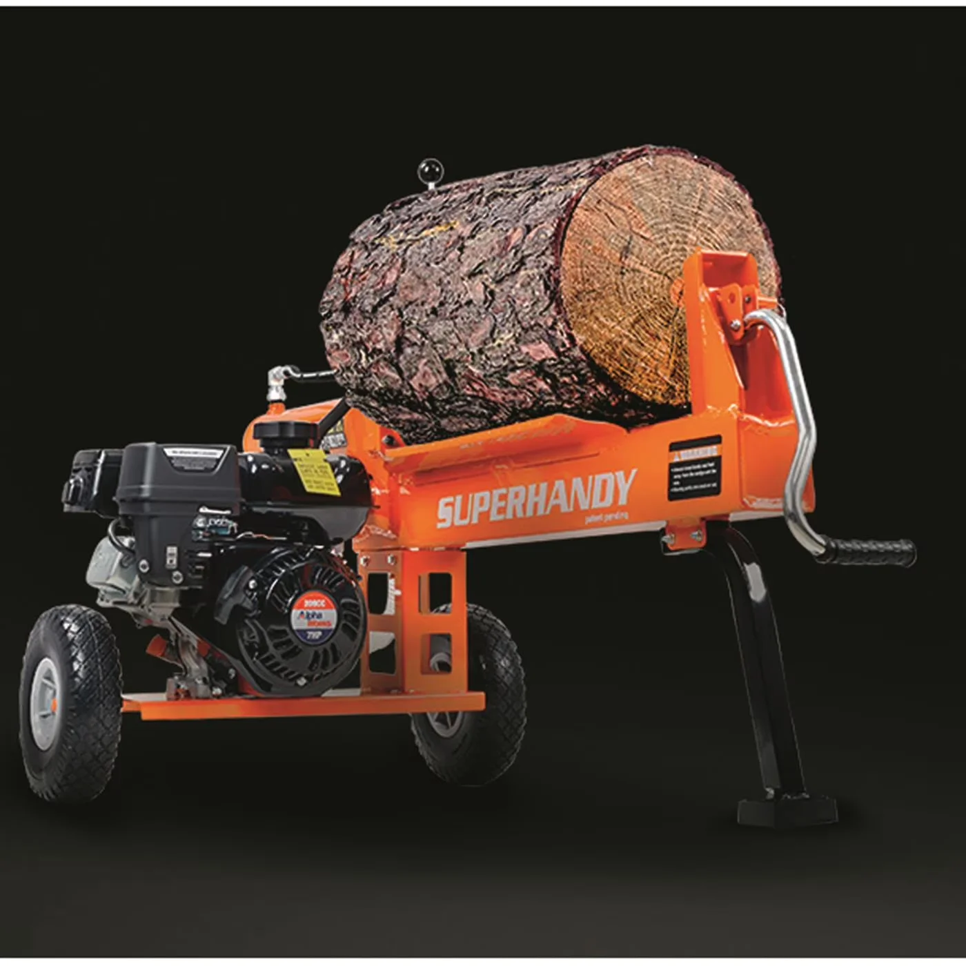 Classic Logsplitter with Wheeled, Maximum Log Diameter: 16 in., Maximum Log Length: 20 in. - Multicolor Model 407BA6