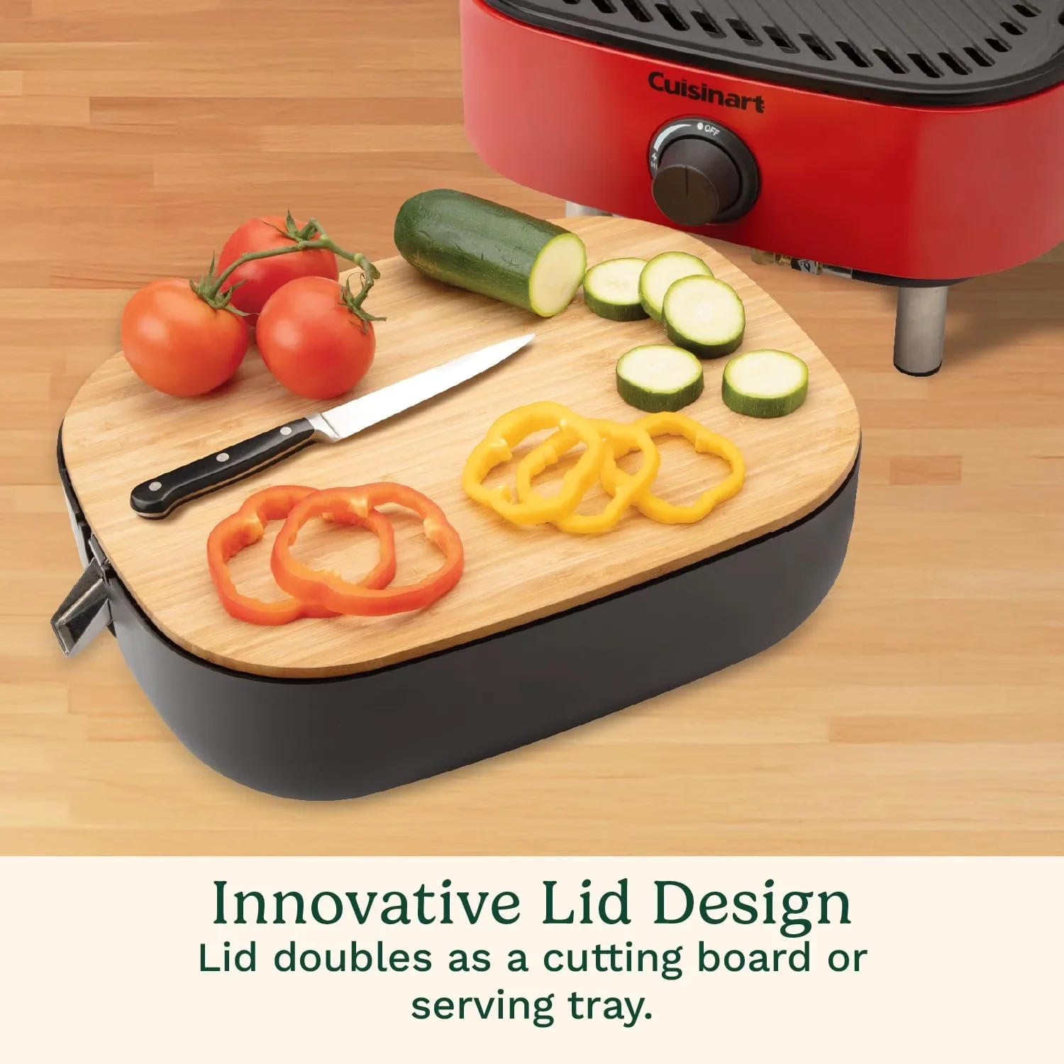 Quality Flat Top Grill with 9000 BTU, Portable - Porcelain Enameled Cast Iron Red Model 0F7ADE