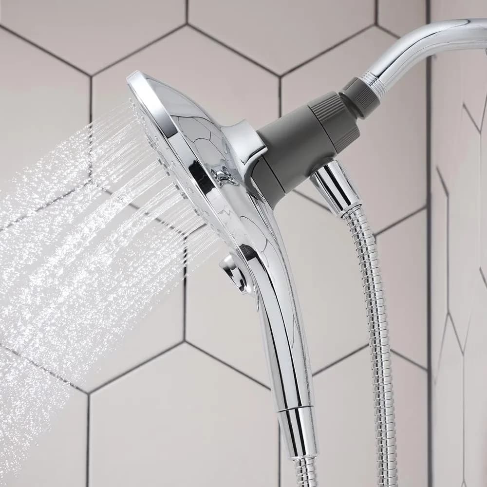 Shower Head Compact with Hand Showers, Attract Collection, 26603 Attract 1.75 GPM Six Function Hand - Metal 1.75 GPM Model 863734