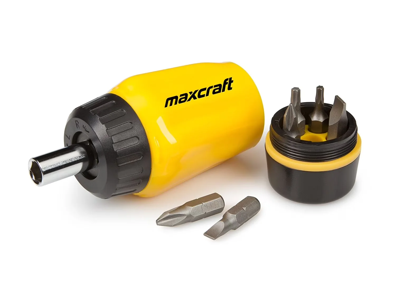Hand Tool Set Durable with Six bits store conveniently in handle, Forward/reverse drive, Rugged, impact-resistant nylon handle -... Model 87D11A