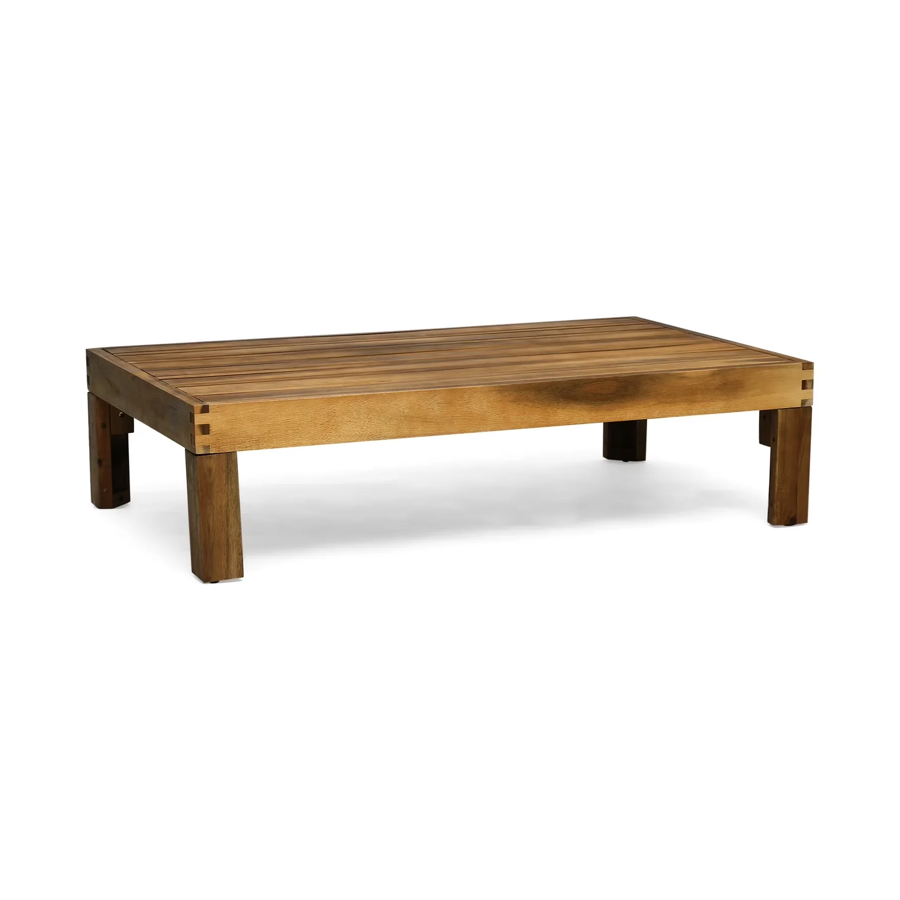 Innovative Patio Conversation Set with Water-Resistant - Wood Beige Shape Model 9B5509