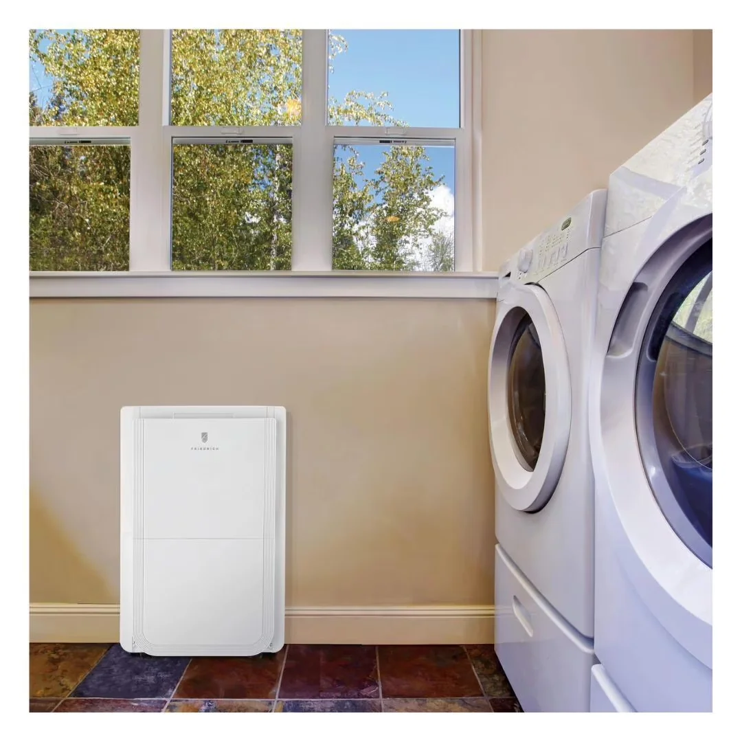Essential Dehumidifier with Built-In Pump, Automatic Defrost Control - White Model C74005