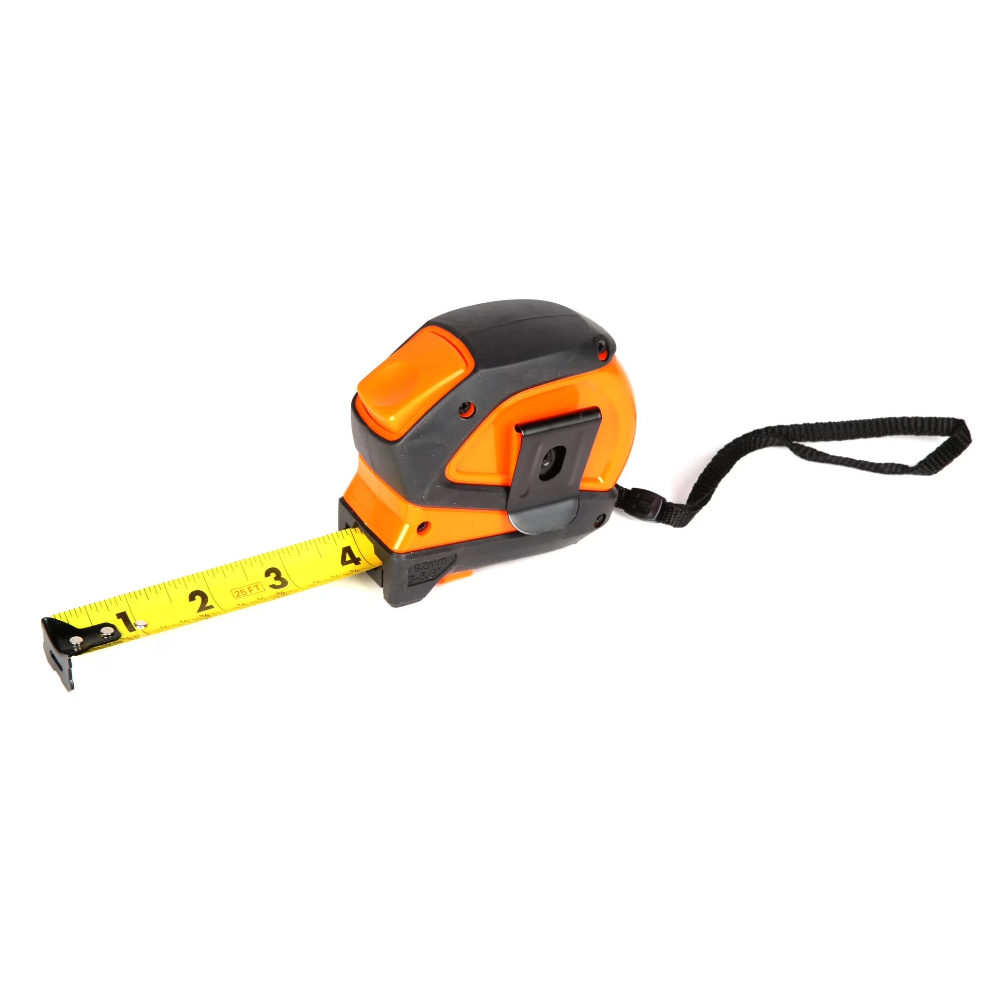 Classic Measuring Layout with Ergonomic Design, Non-Slip, 25-Foot Tape - Plastic Model 809B08