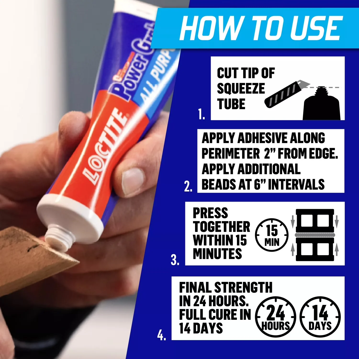 Reliable Adhesives Glues In Paint Supplies Tool with Low Odor, Color: White, Pack of 1 - White 6 fl oz Model 43D0CA
