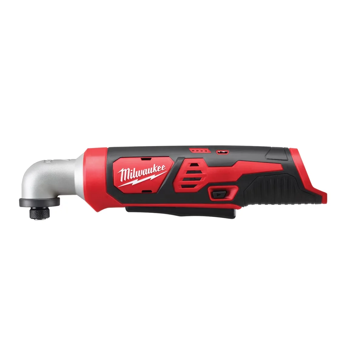 Quality Drills Driver with Variable Speed, 0 - 2,425 RPM, Tool M12 1/4" Hex Right Angle Impact - Black Model 91B0DD
