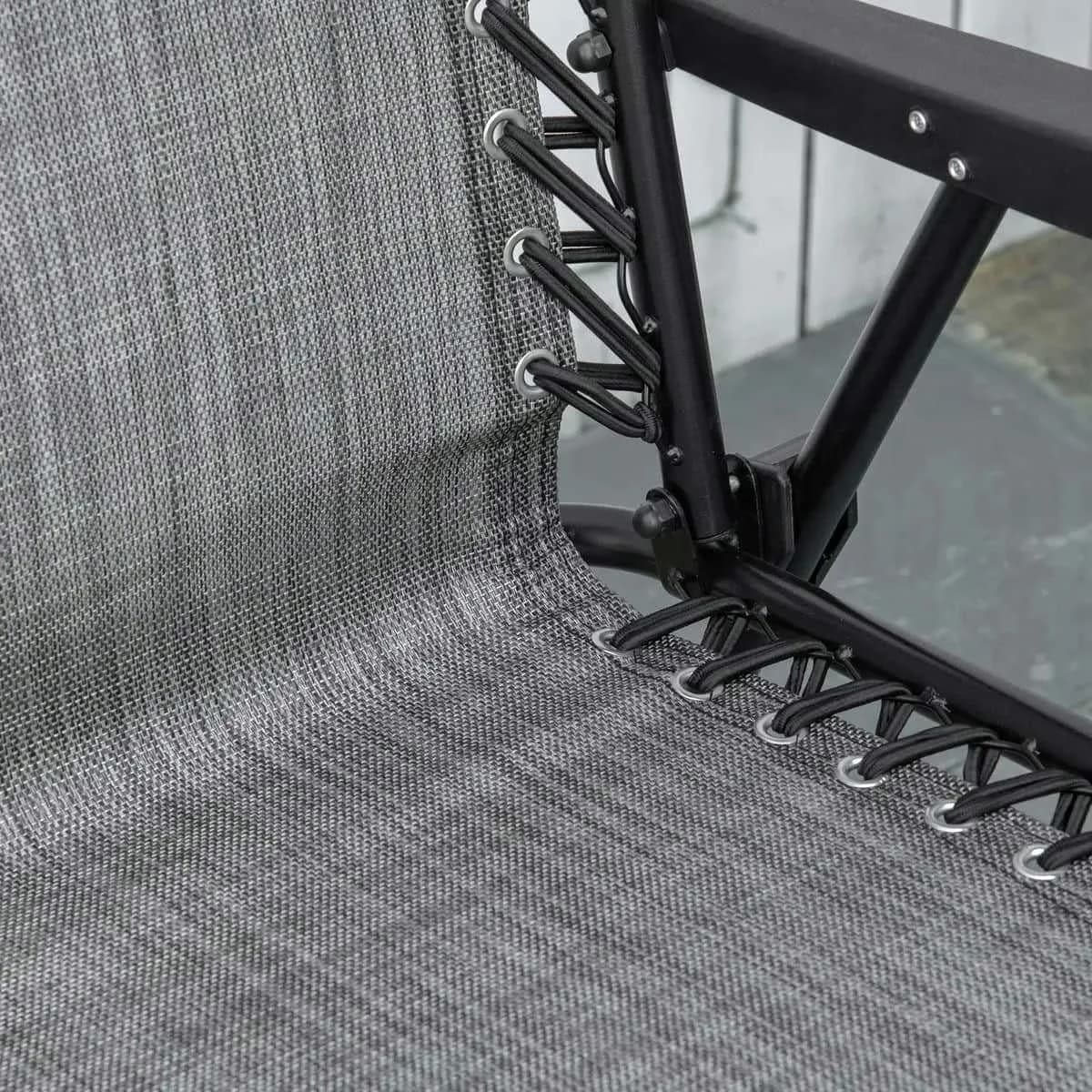 Versatile Beach Chair with Folding, Portable Lawn - Gray for Camping, Garden Model 004074