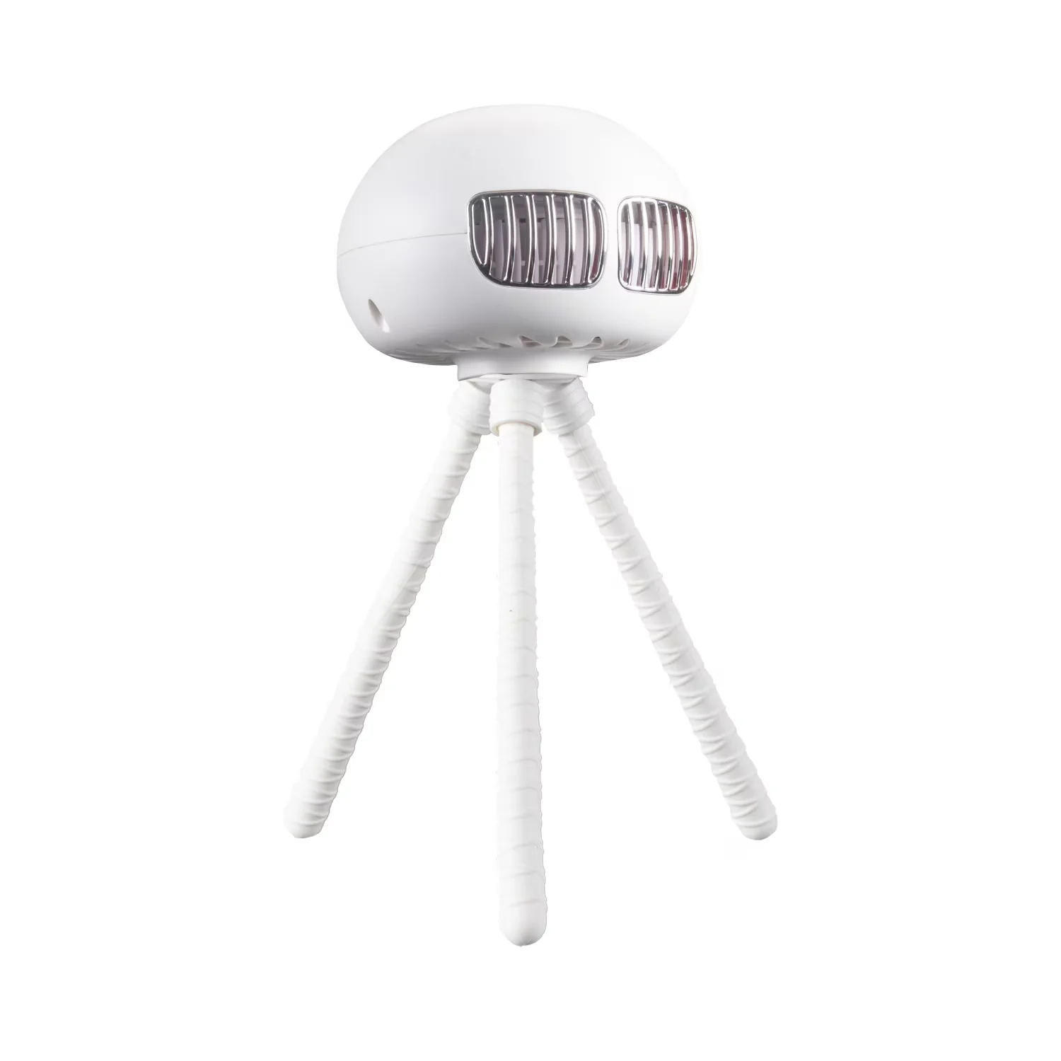 Fans In Cooling Sleek with Battery, Alien Shape Shifting Portable Fan, USB interface for easy charging - Model 171A24