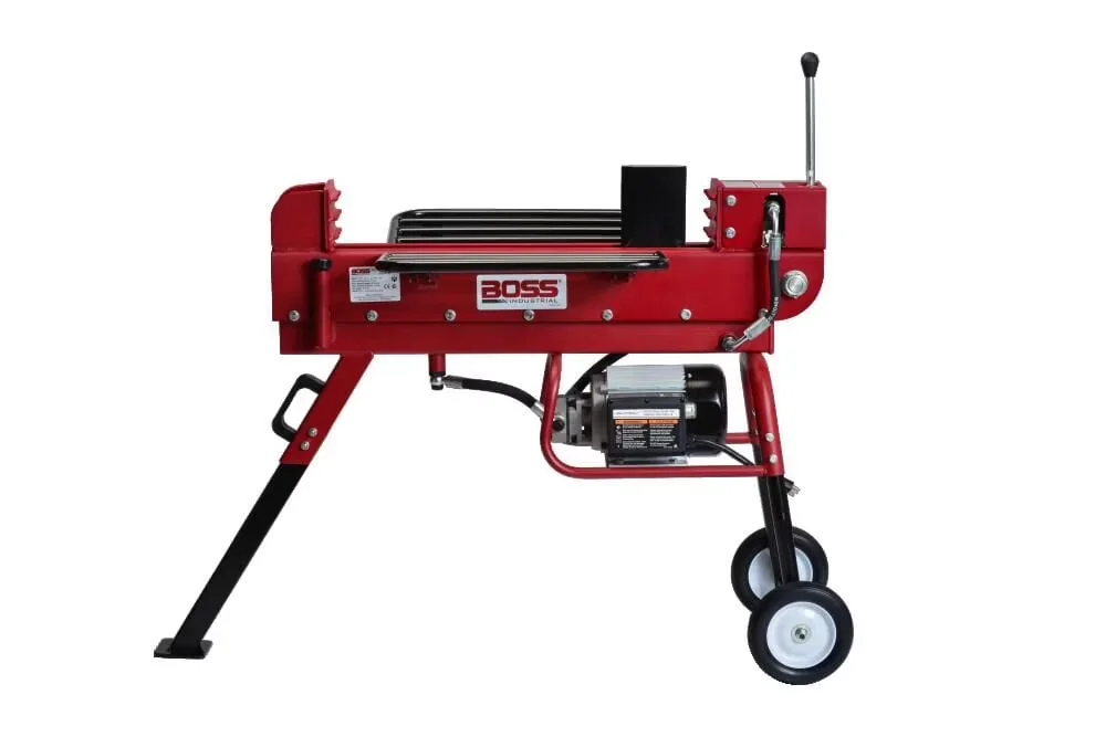 Essential Logsplitter with Wheeled, Dual direction splitting, 10 Ton Electric Log Splitter - Model EFCFDC