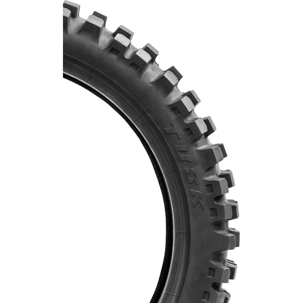 Durable Motorcycle Tire with Tube type tire., Recon Hybrid 70/100x19 - Black Model 5EC412