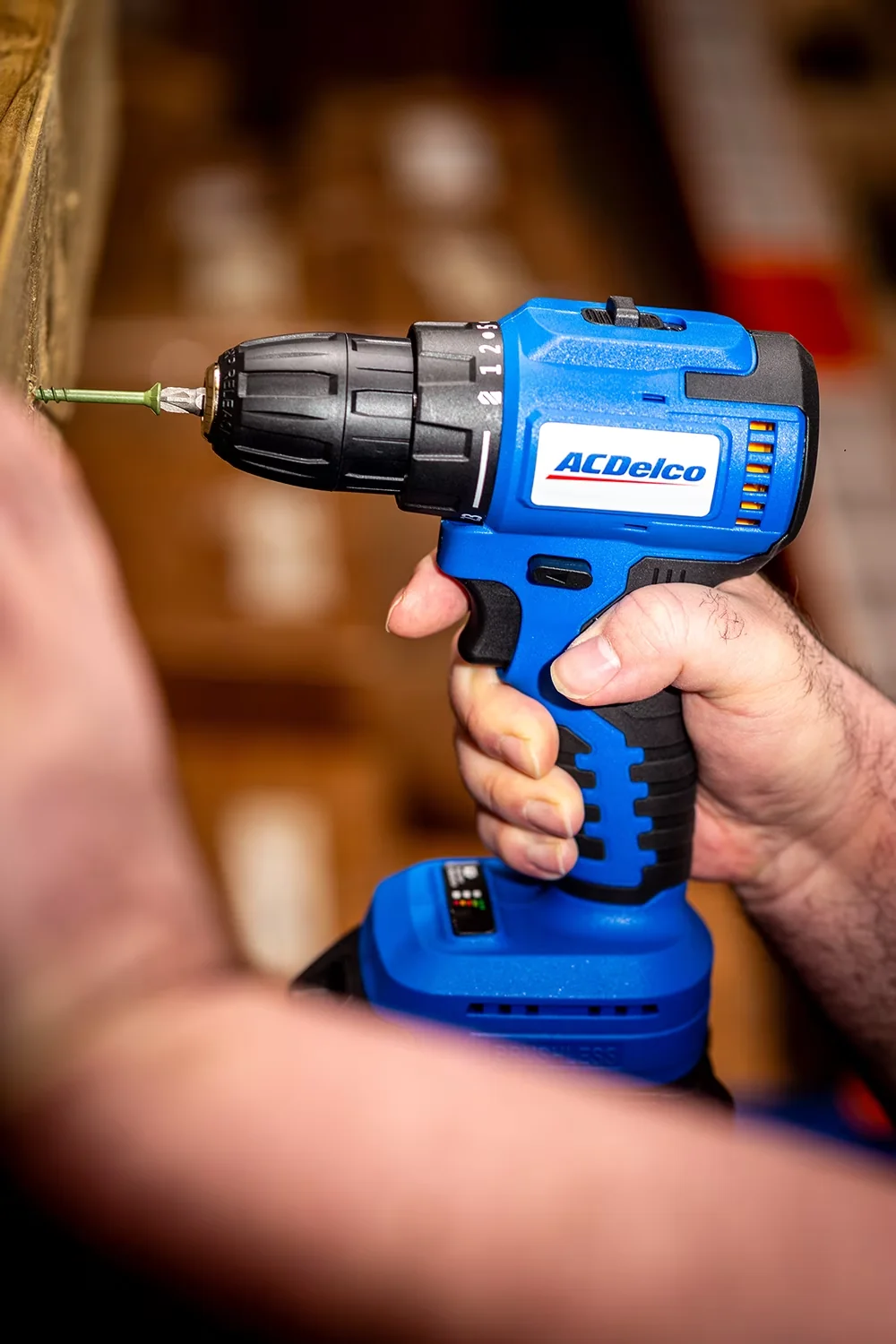 Compact Drills Driver with Battery, 20V, Battery Powered - ARD20137P - Low Maintenance Model BF9F59