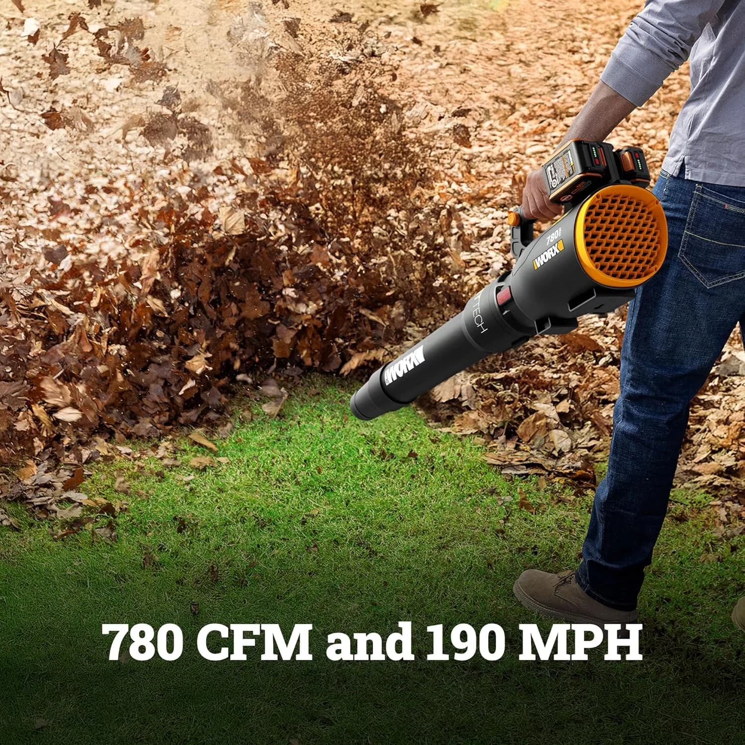 Stylish Leaf Blower with Battery, 40V, Lightweight and well-balanced design. - Model 0A92E8