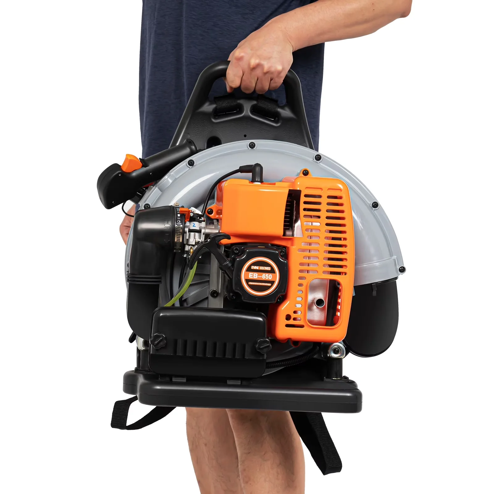 Classic Leaf Blower with Assembly Required: Yes, Material: PP, 63cc 2 Stroke Gas Powered Grass Sweeper - Model 311FB3