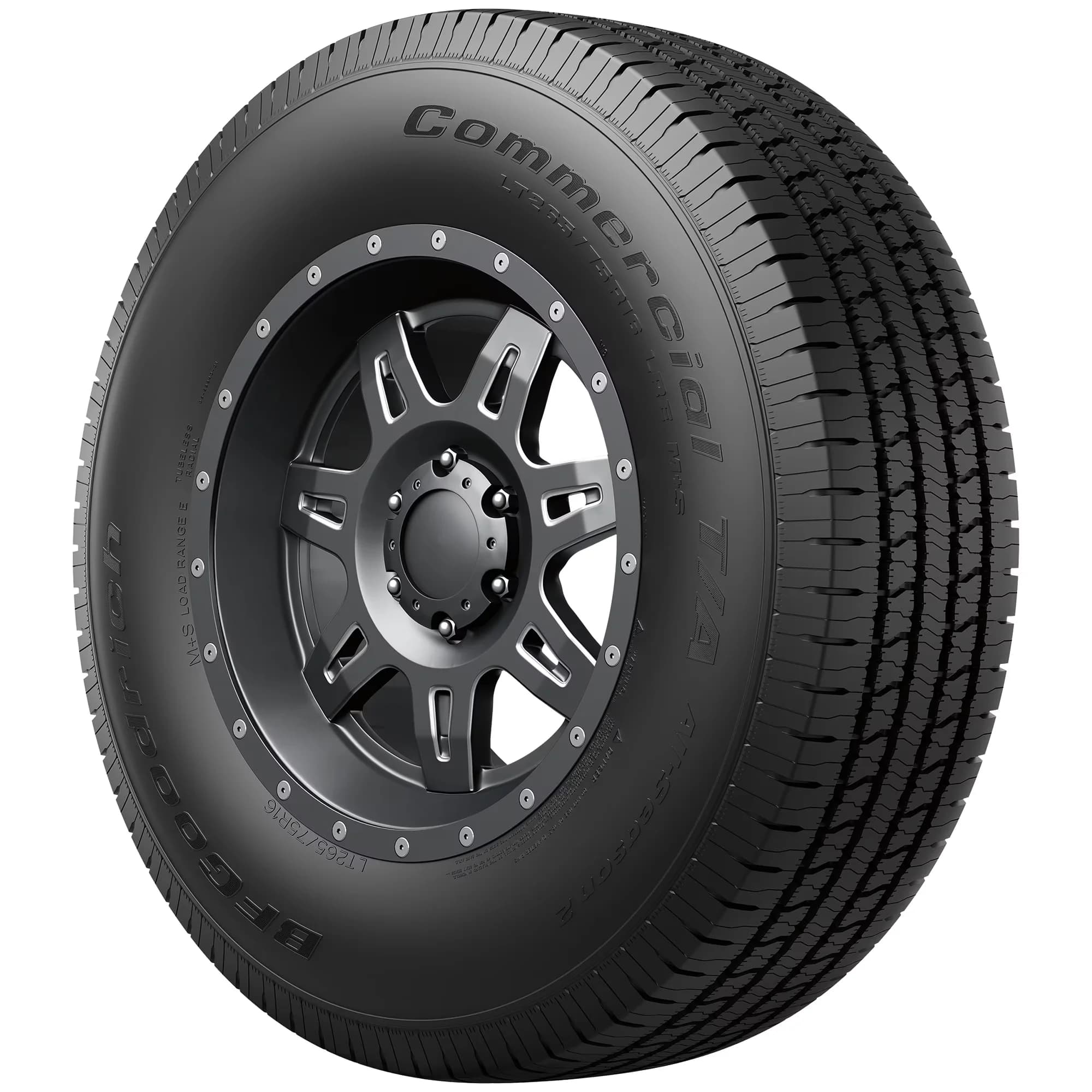 Premium Truck Tire with Wet Or Dry, Low Maintenance, Fits Multiple Makes And Models - Model 00C1FE