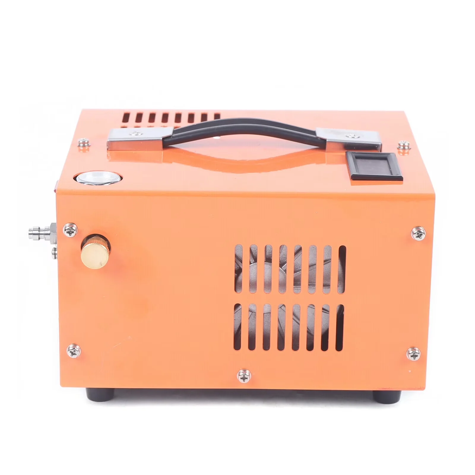 Versatile Air Tools Compressor with 12V, Portable - Orange - Sleek Profile Model D1FB85