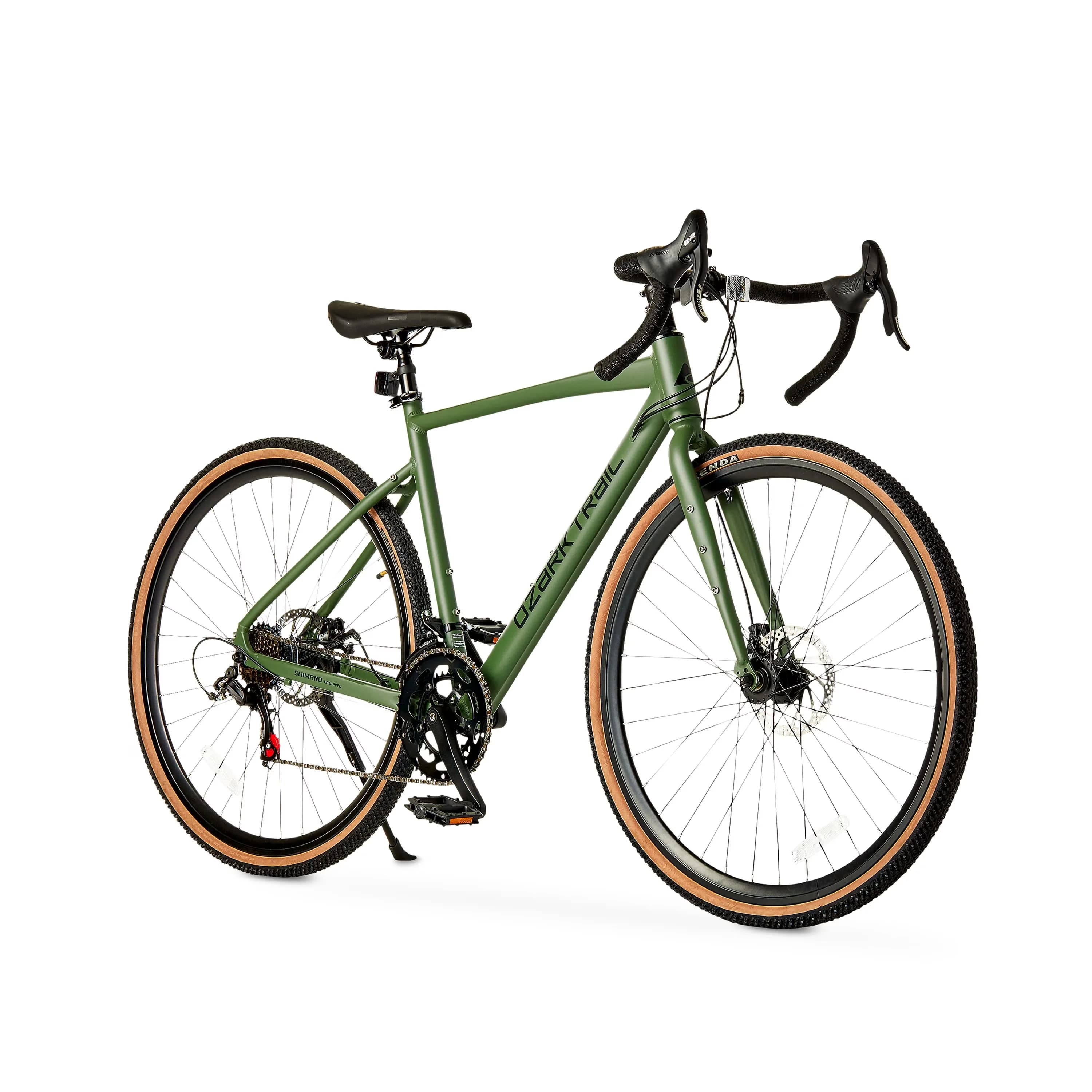 Modern Road Bike with Lightweight, Unisex, Adult - Green 700C - Modern Design Model B1E981