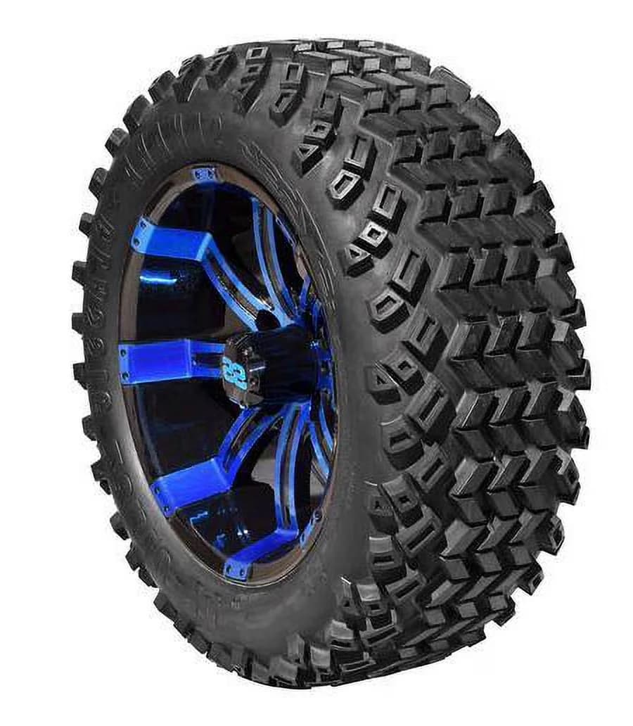 Innovative Golf Cart Tire with Fits Multiple Makes And Models, Size: 18X9.50-10, DOT approved for use on streets - Model 22C13D