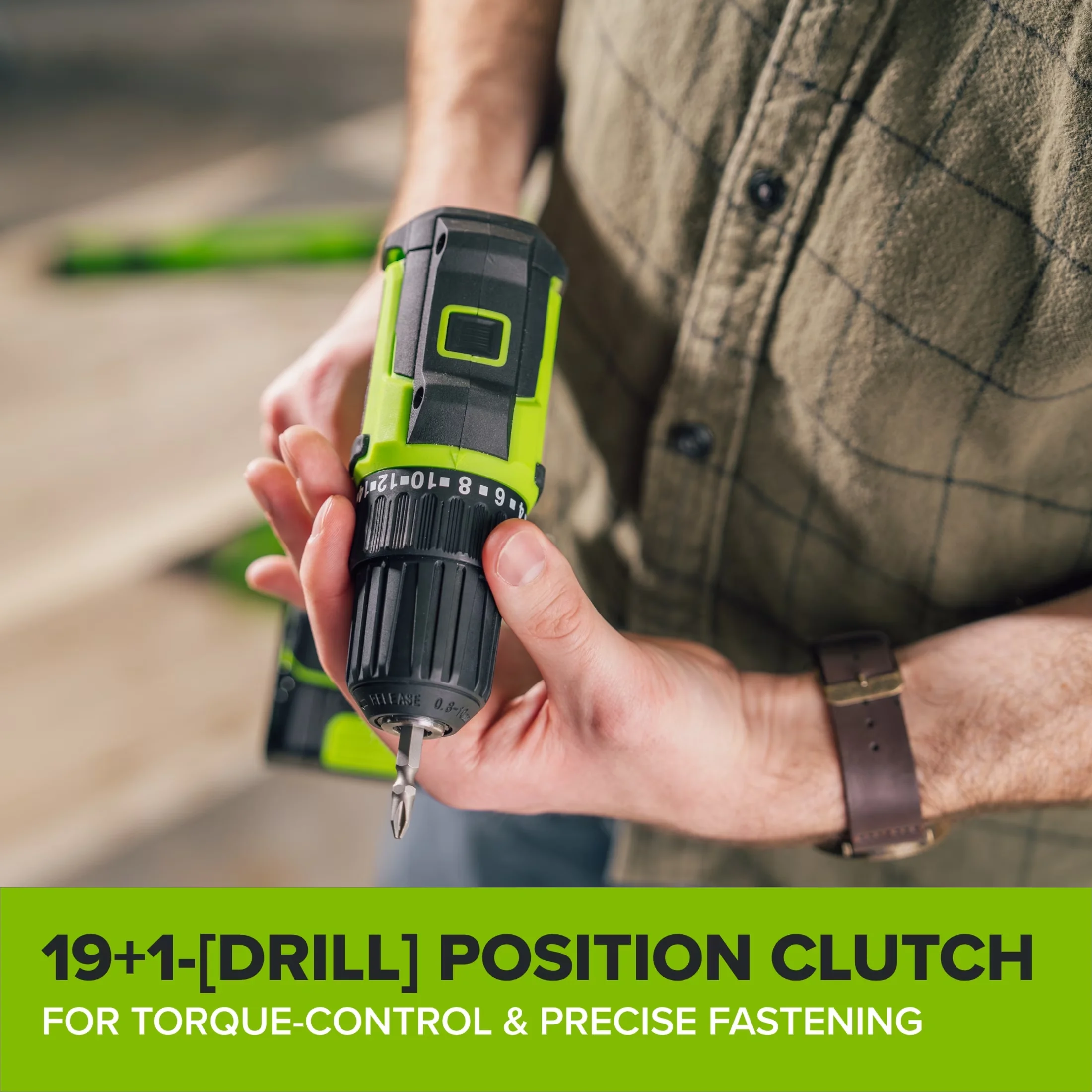 Power Tool Professional with Battery, 24V, 2Ah USB-C Battery for General Purpose - Model A6F23E