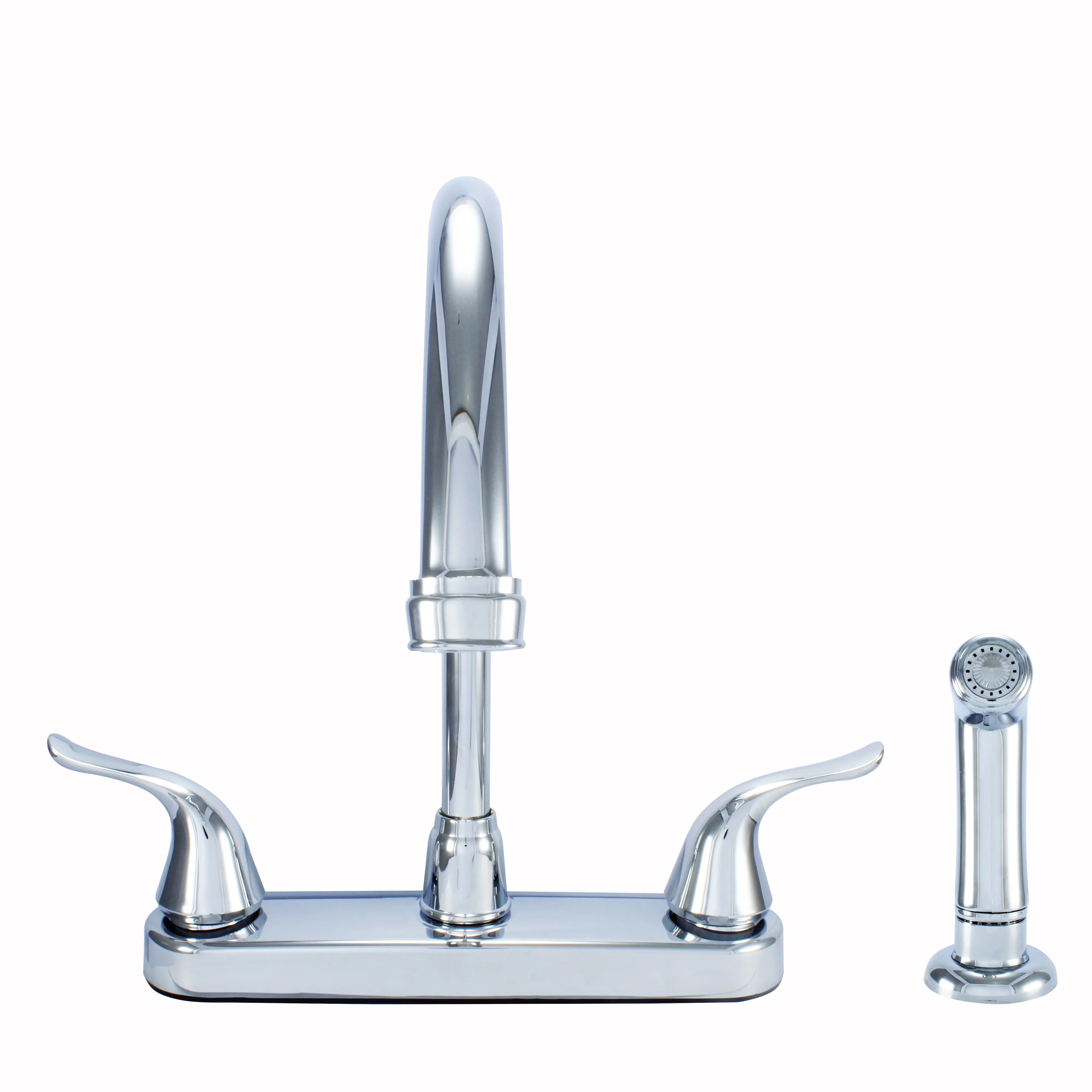 Quality Plumbing with 360 Degree Swivel, Side Spray, Washerless cartridge - Chrome Chrome Model B1F899