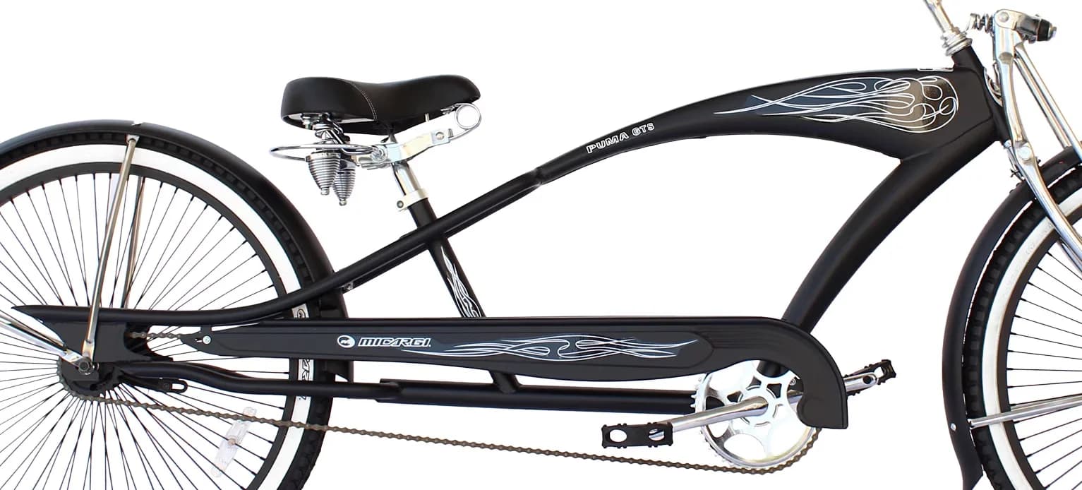 Efficient Cruiser Bike with Adjustable Seat Height, Easy to use Adults 26'' Bikes - Black Model 3784EA