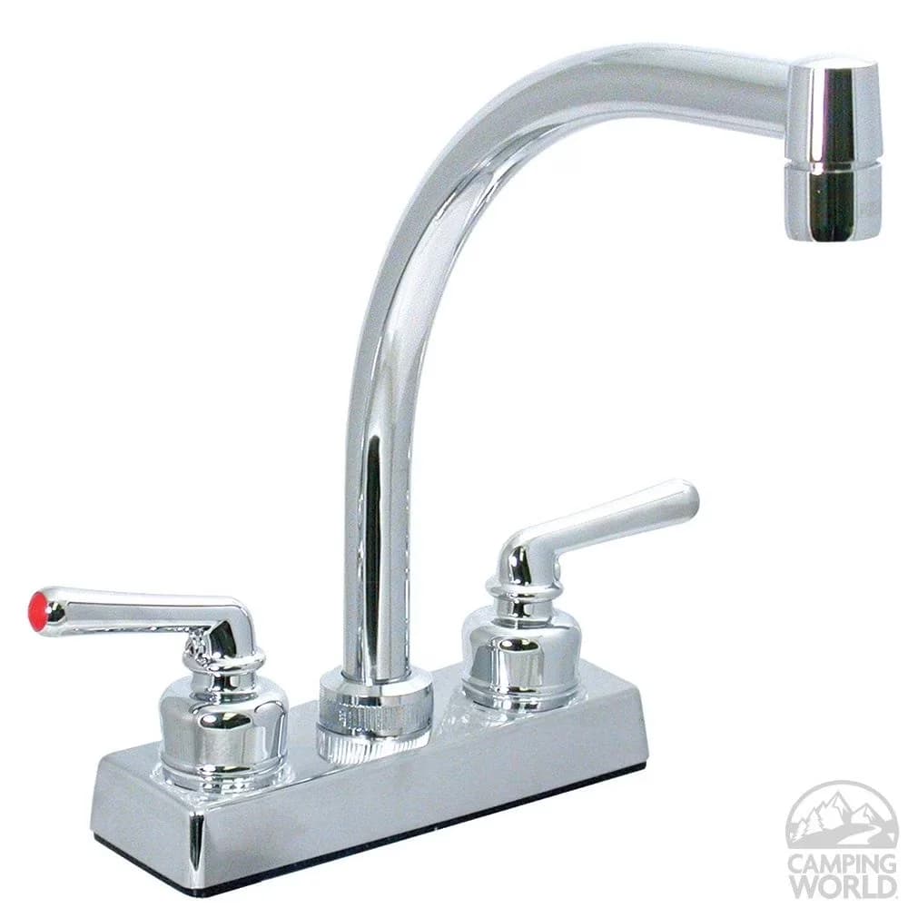 Efficient Kitchen Renovation with Adjustable, Bar Faucet - Silver Plastic Model ABC69E