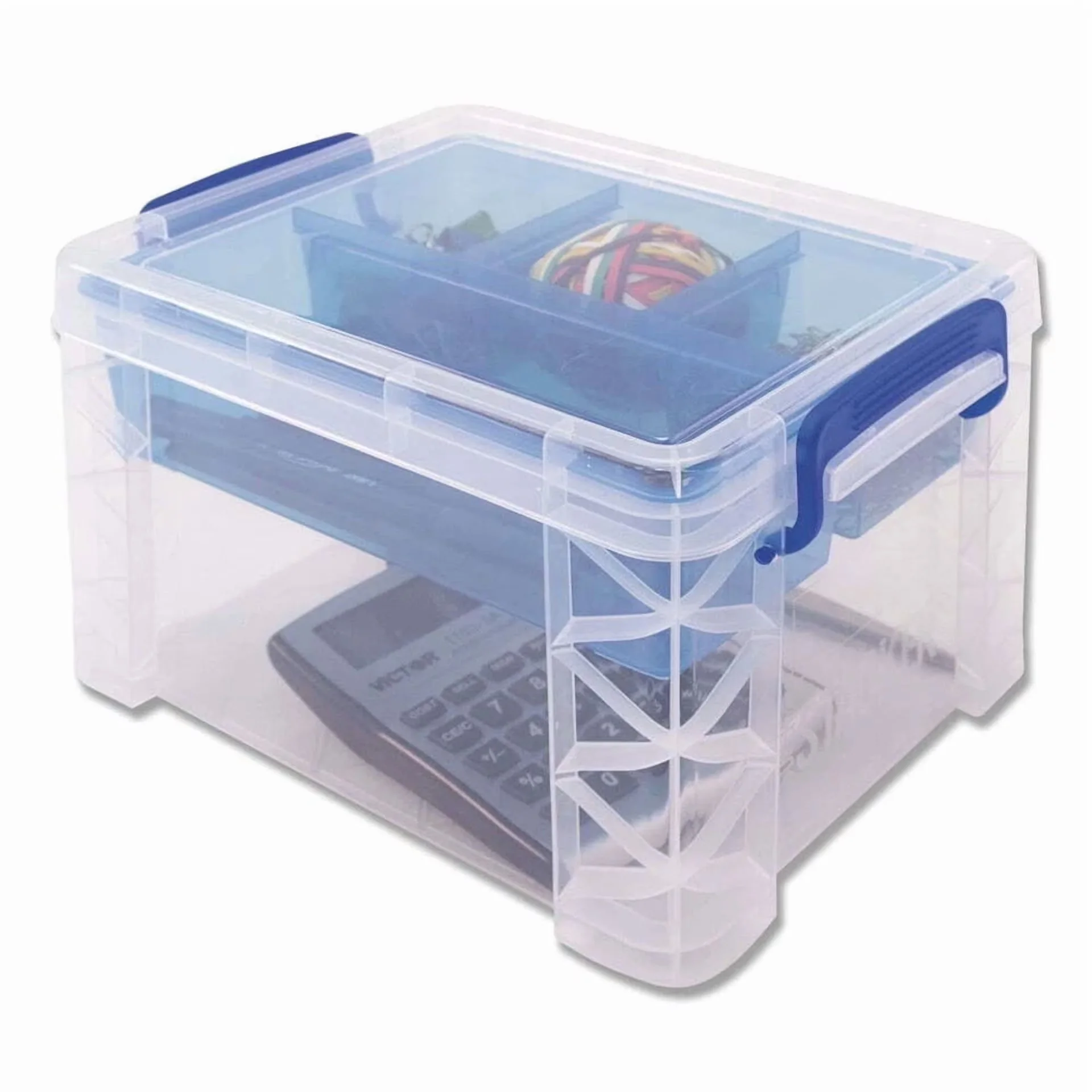 Modern Toolstorage with Storage, Easy to use and practical for everyone., Super Stackable Divider Storage Boxes - Model 23719C