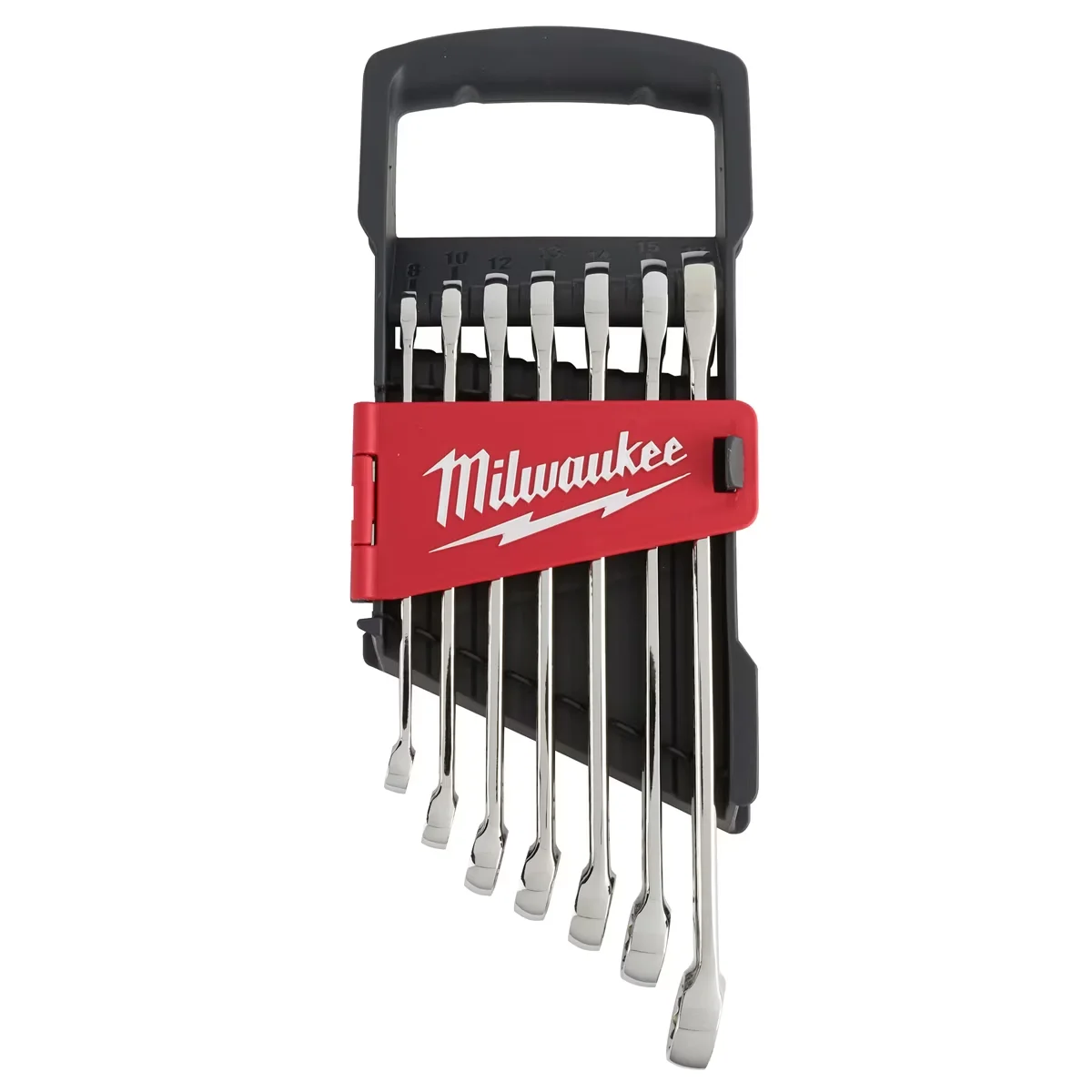 Modern Pro Tool with Comfortable I-Beam Handle Design, MAX BITET Open-End Grip, 7pc Combination Wrench Set - Black Model 51CF00
