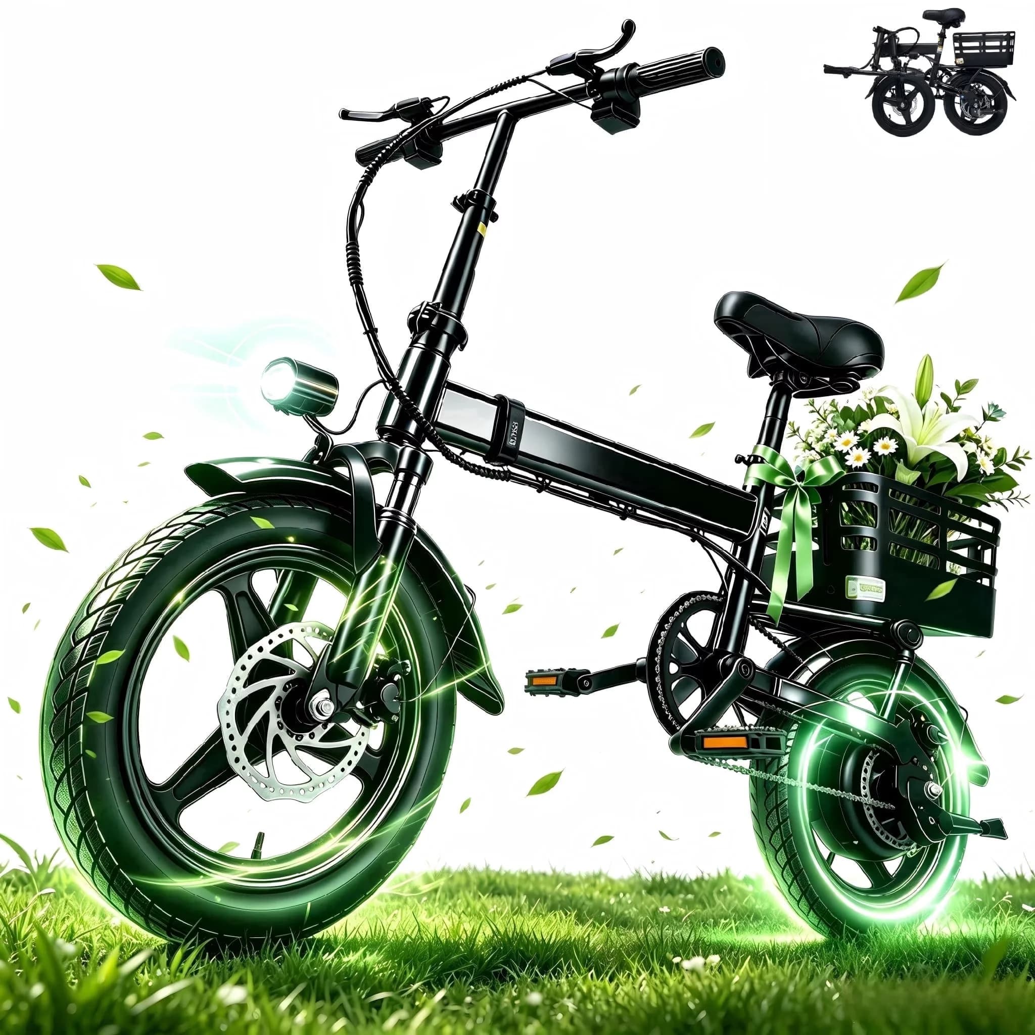 Electric Bike Premium with 500W, 48V, Adjustable Speed - Modern Design Model A87AEA
