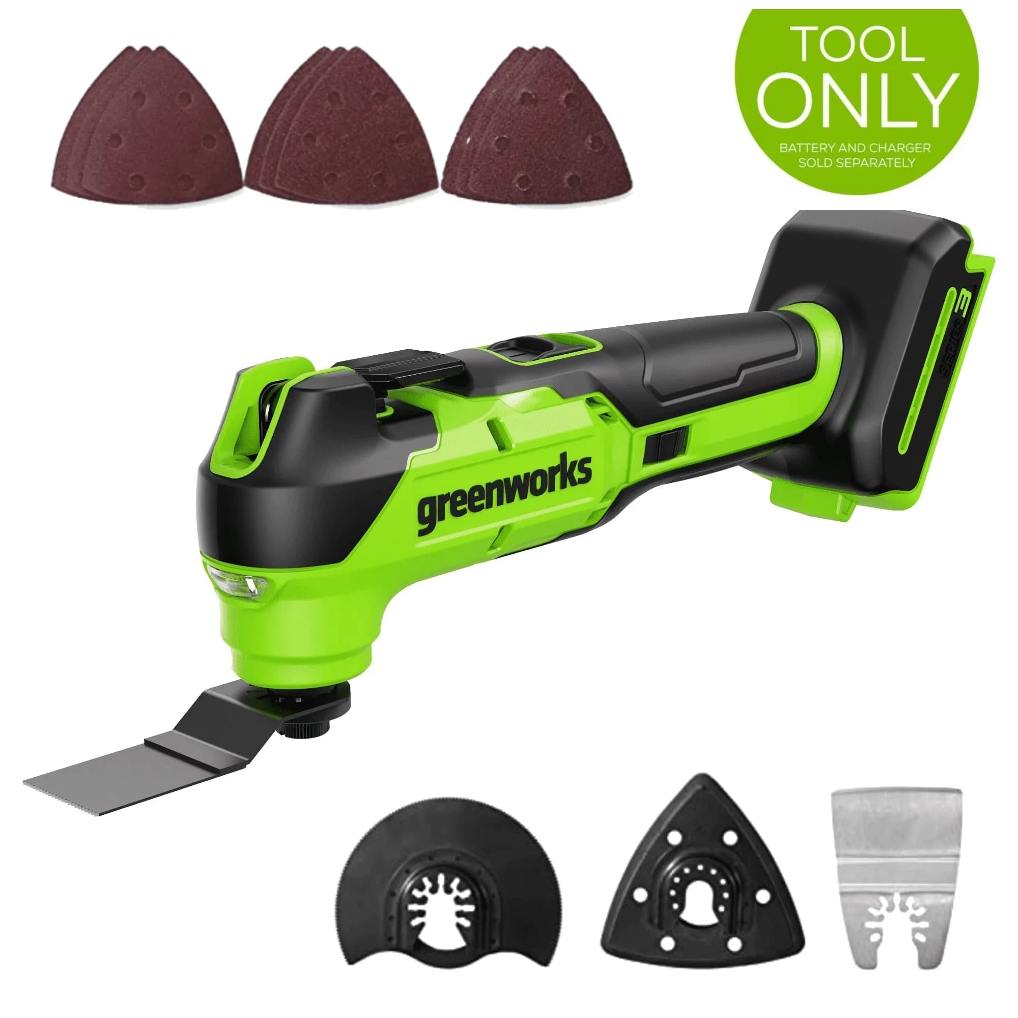 Stylish Woodworking with Battery, 24V, Battery Powered - Green for Daily Use Model BFDE9A
