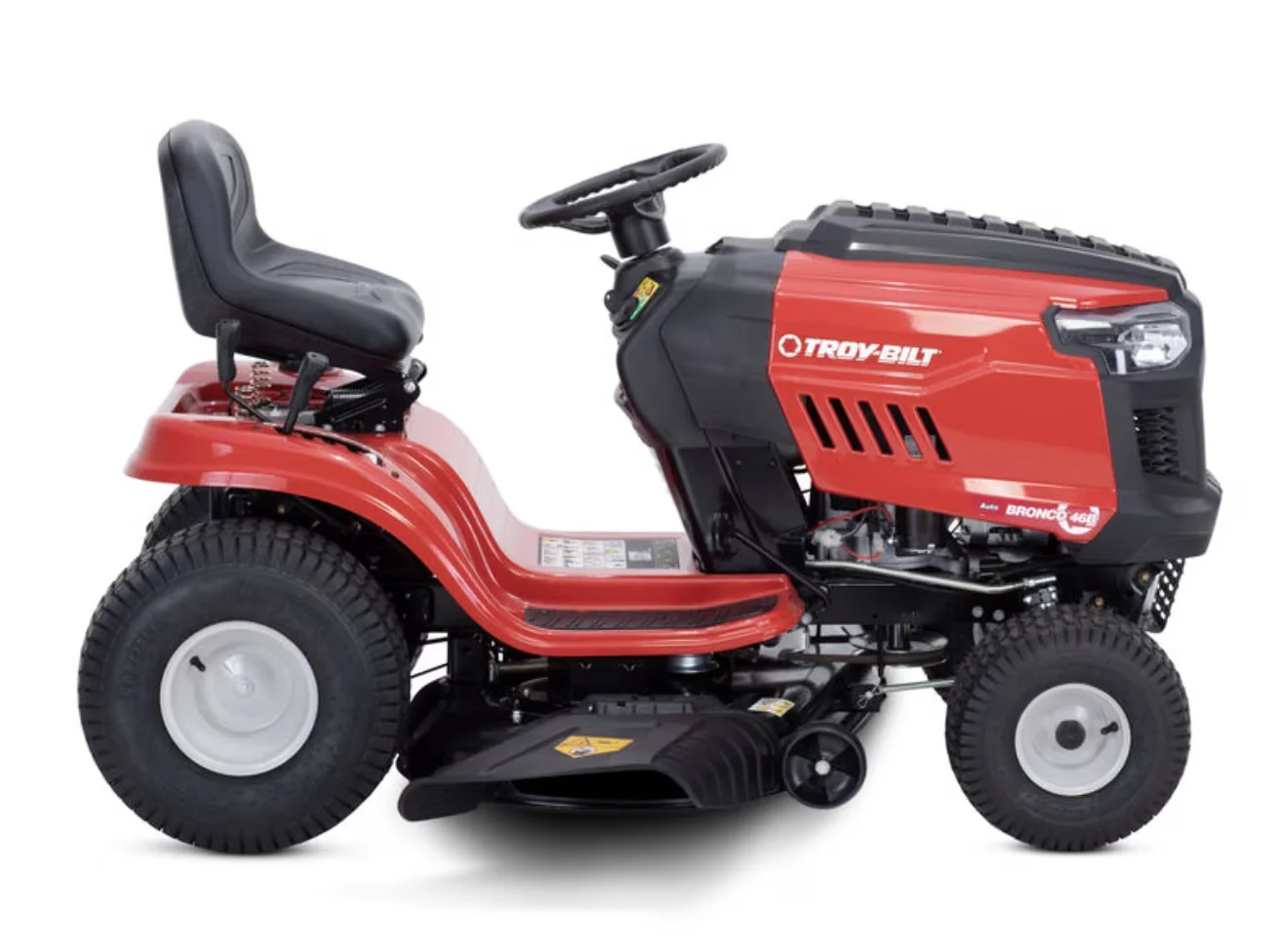Essential Riding Lawn Mower with Headlights, Bronco 46 | 547cc | 46" Side-Discharge - Model 34C776