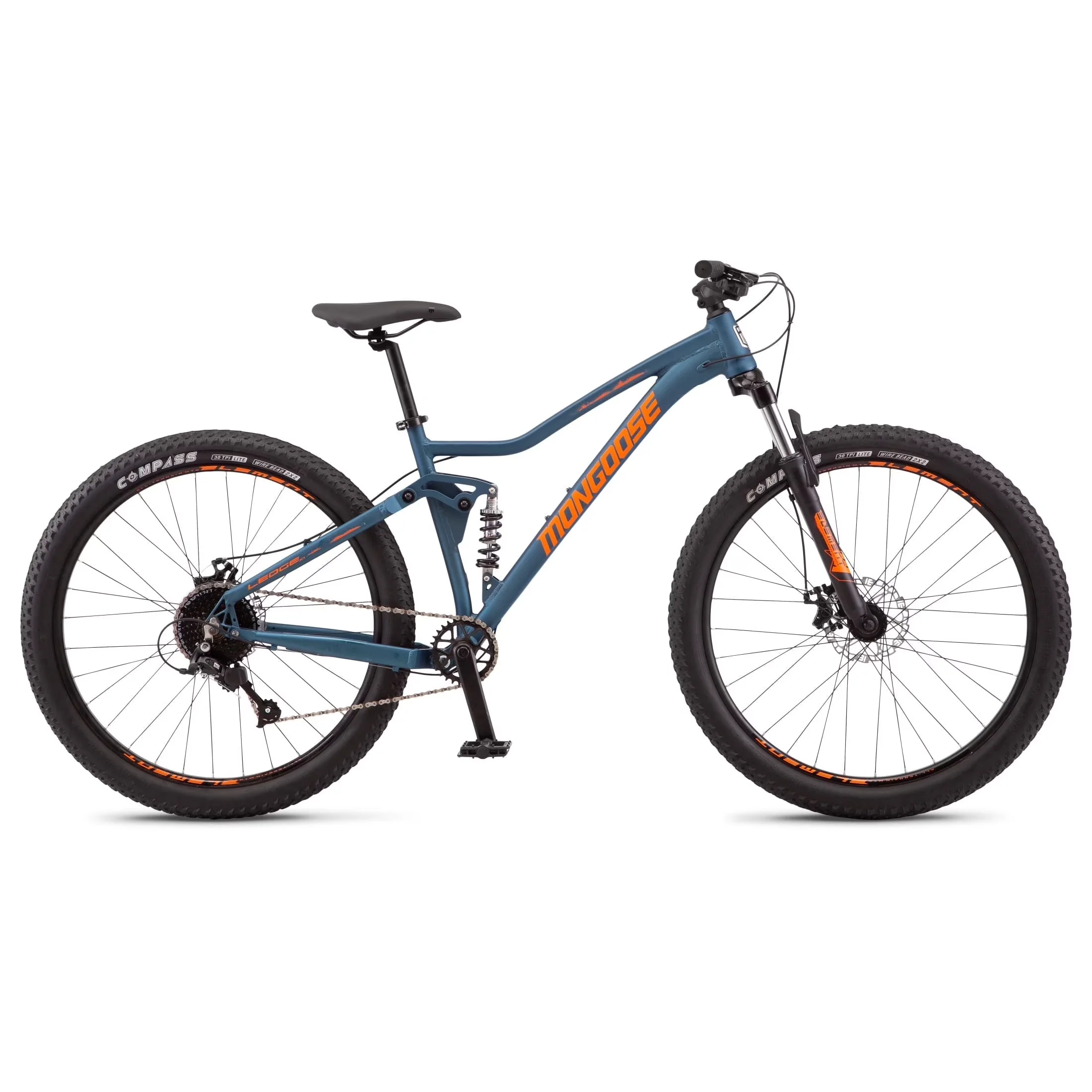 Versatile Mountain Bike with Adjustable Seat Height, Adults Ages 14+ - Blue Model 9BB3B6