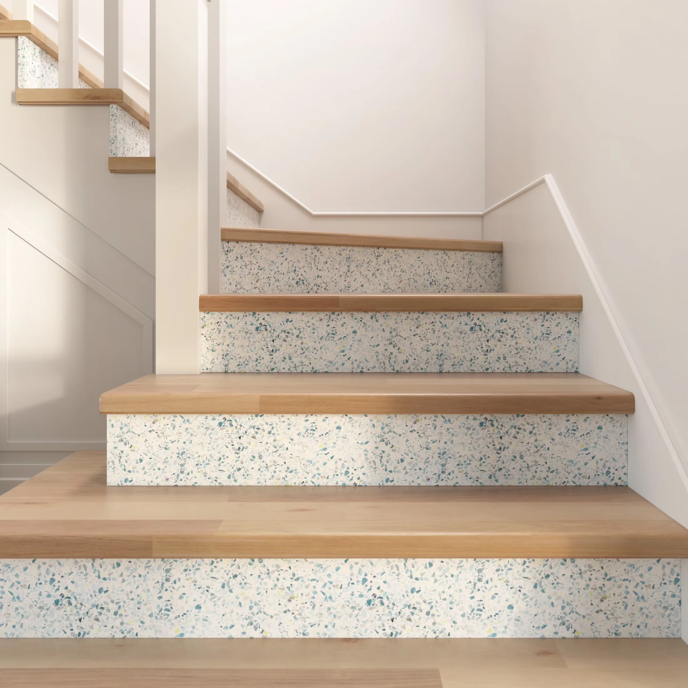 Sleek Wallpaper Wall Decals Wall Covering with Removable, Sea Glass, 20 in. x 18 ft - Adhesive 20 in. x 18 ft. Model 979071