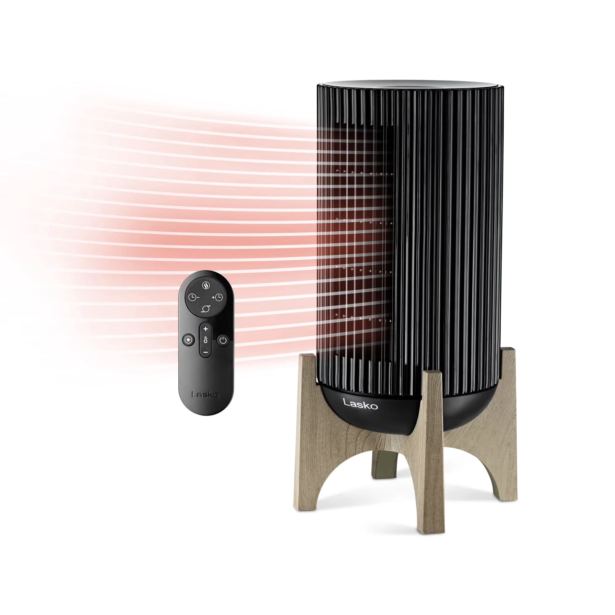 Portable And Electric Space Heater Durable with Temperature Controlled, Automatic Shutoff, Oscillating - Black Model C81790