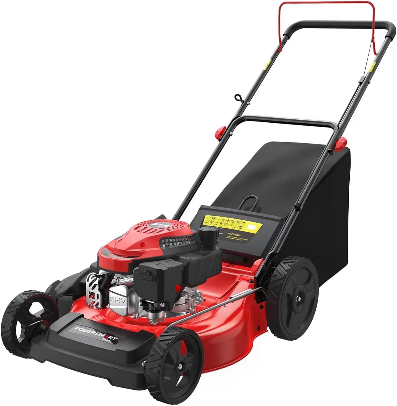 Versatile Push Mower with Adjustable Cutting Height, Bagger, 21" 144cc Gas Lawn - Model 9BF51C
