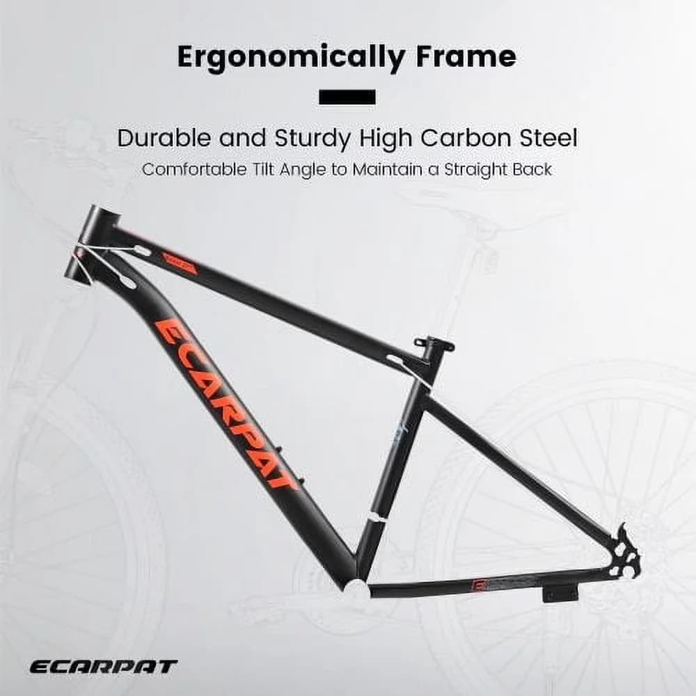 Modern Mountain Bike with Adjustable Height, Adjustable Speed, Lightweight - Red Model 48F3A7