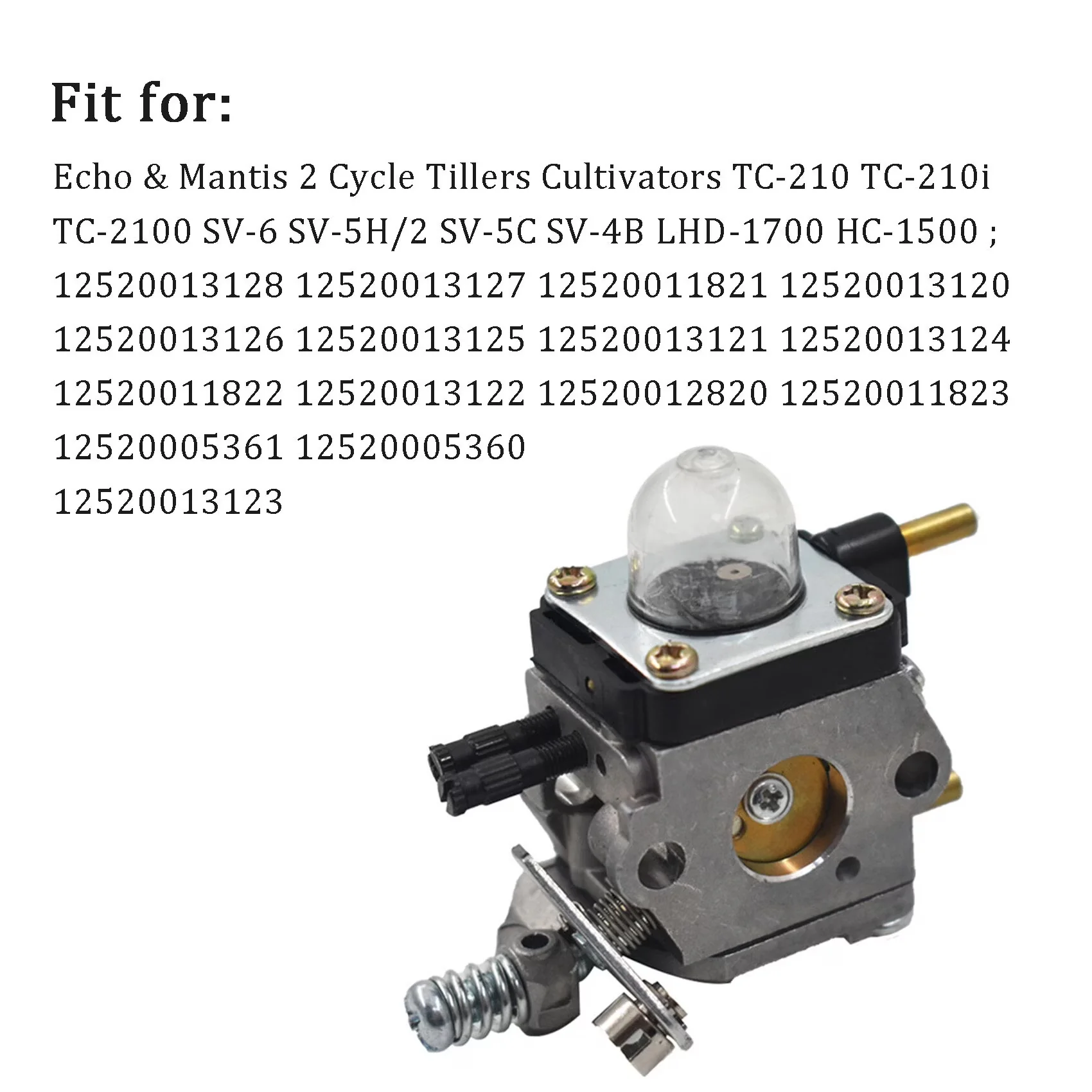 Reliable Trillers Cultivator with Carburetor - SHZAITOR - Residential Grade Model E1ABA5